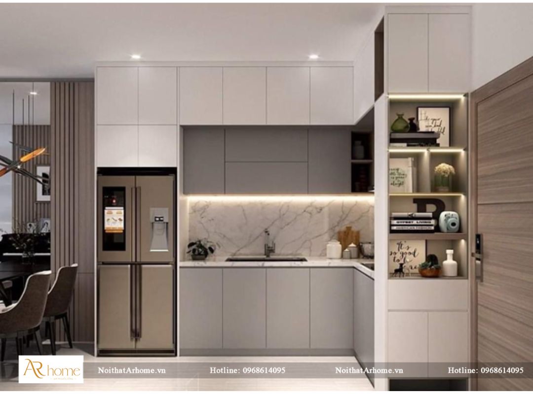 Cánh tủ bếp Acrylic có chống xước