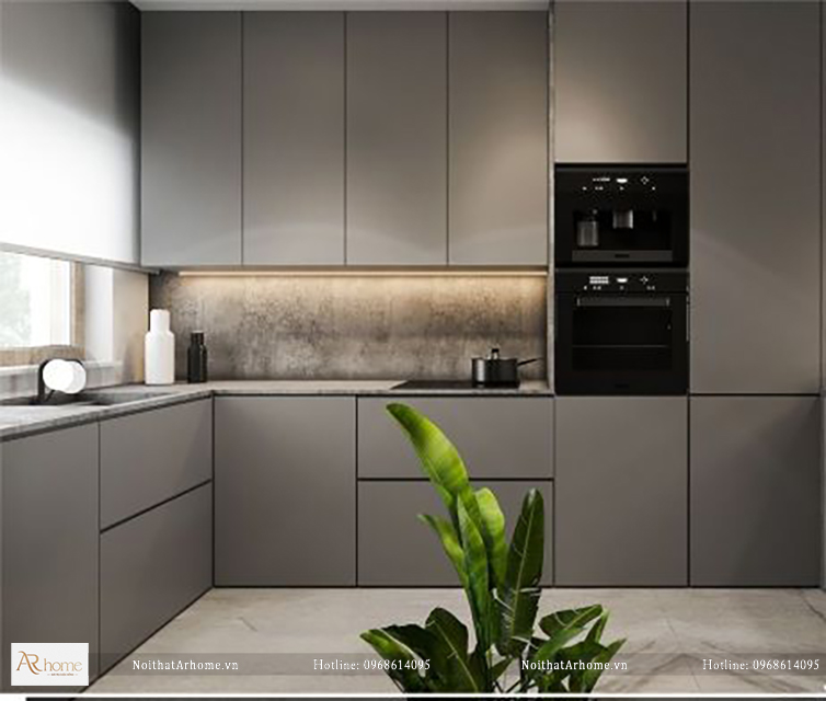 Các mẫu tủ bếp Acrilic thân thiện và bảo vệ môi trường