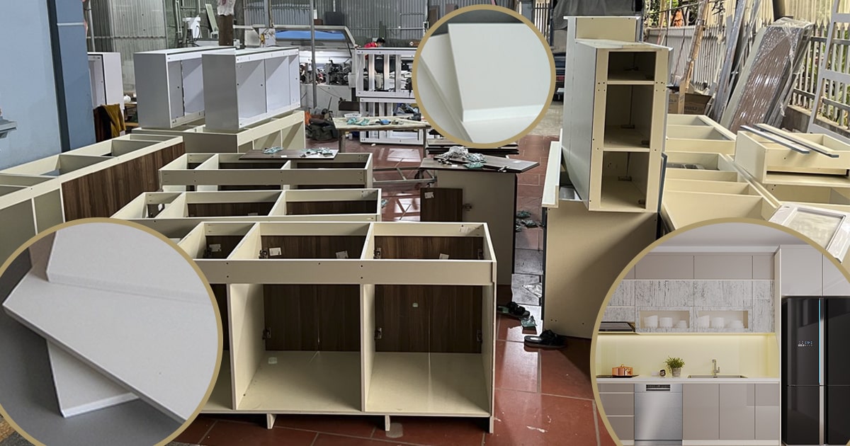 Vậy tủ bếp nhựa Acrylic là gì?