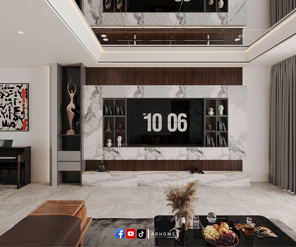 Thiết kế nội thất nhà phố