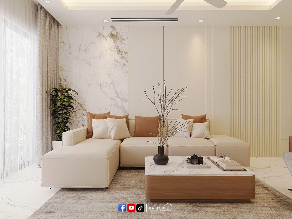 Thiết kế nội thất phòng khách chung cư