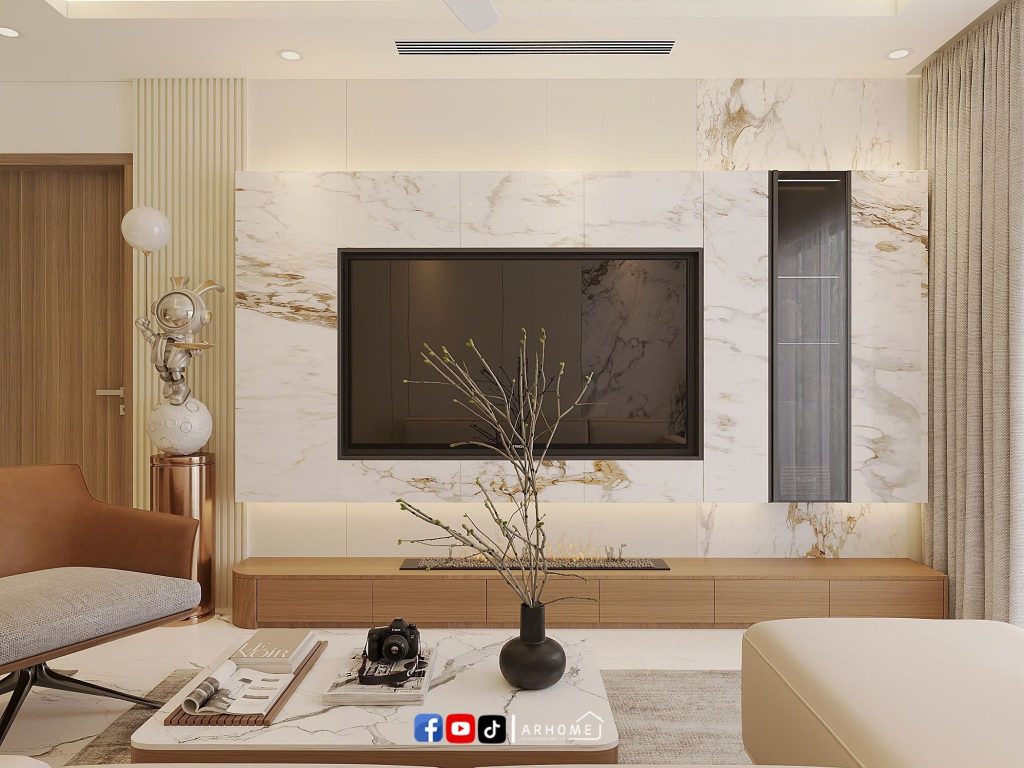Thiết kế nội thất phòng khách chung cư