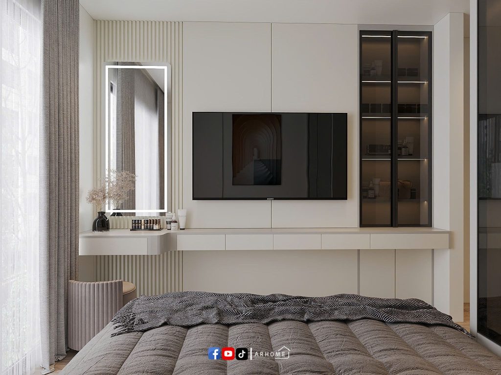 Thiết kế nội thất phòng ngủ chung cư