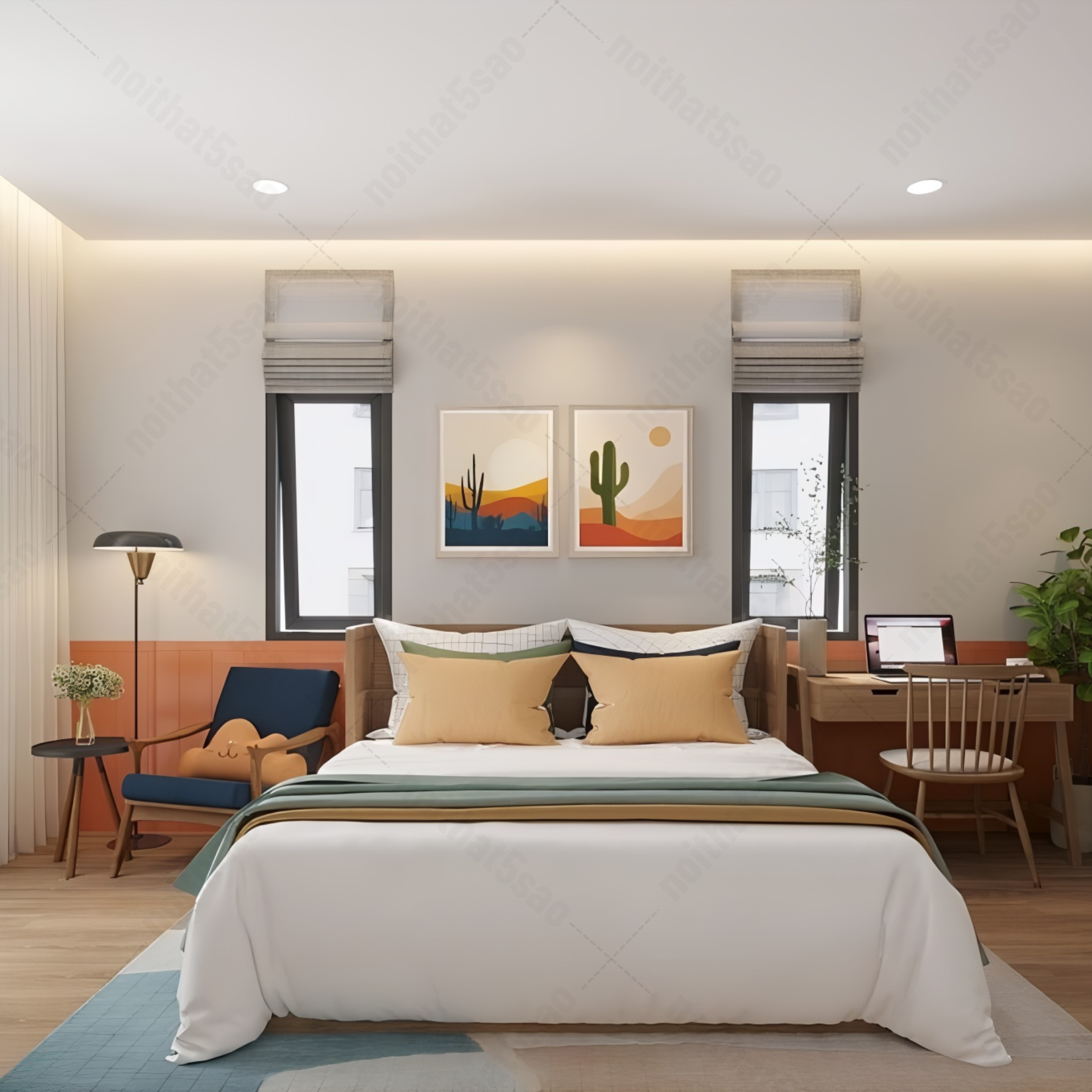 Thi Công Nội Thất Nhà Phố Trọn Gói Khu Thăng Long Hưng Phú
