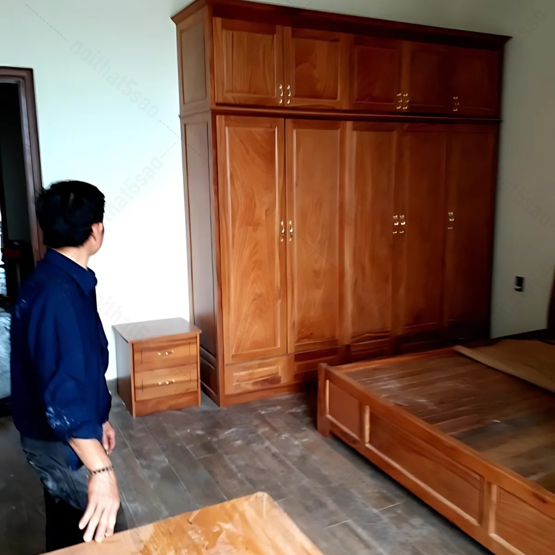 Thi Công Nội Thất Gỗ Nhà Phố Tại Quận 7