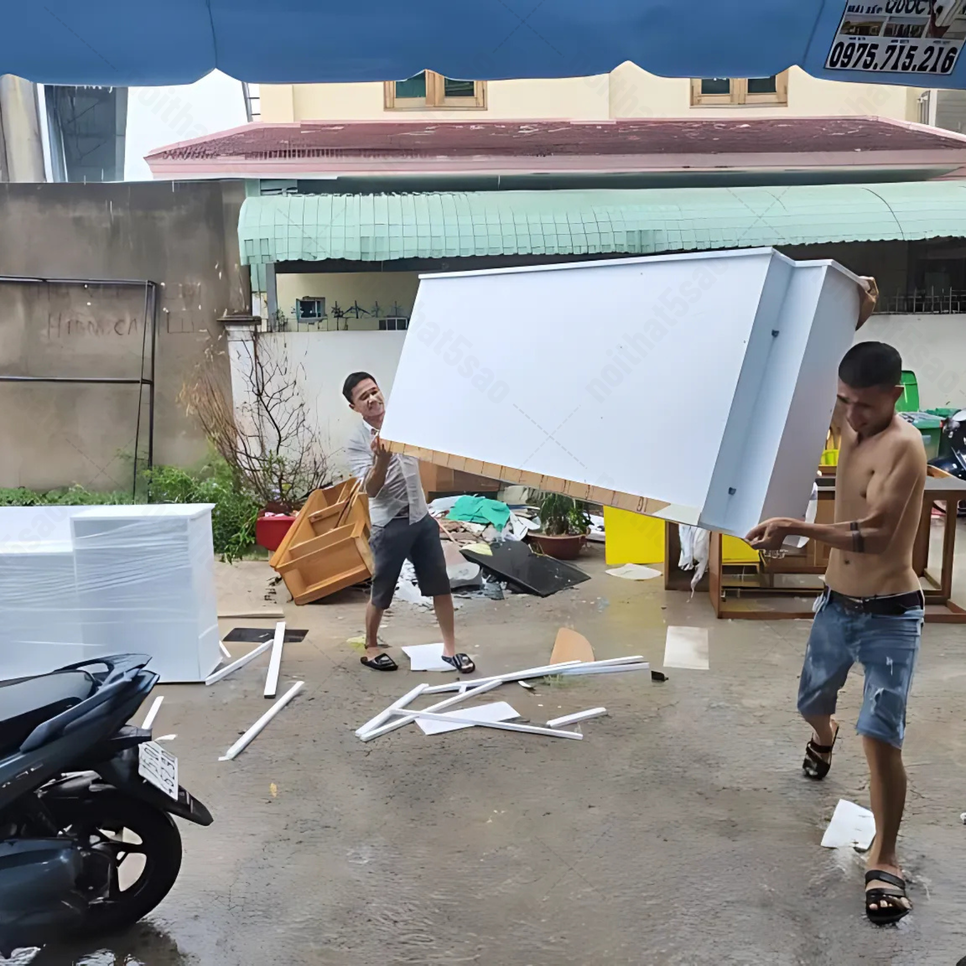 Thi Công Nội Thất Nhà Chị Hà