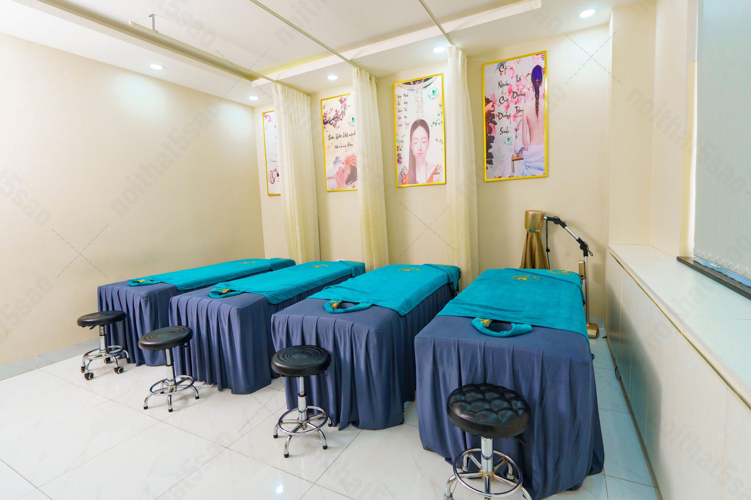 Dự án thiết kế spa chuyên nghiệp - Mộc Nhiên Spa chi nhánh Thủ Đức