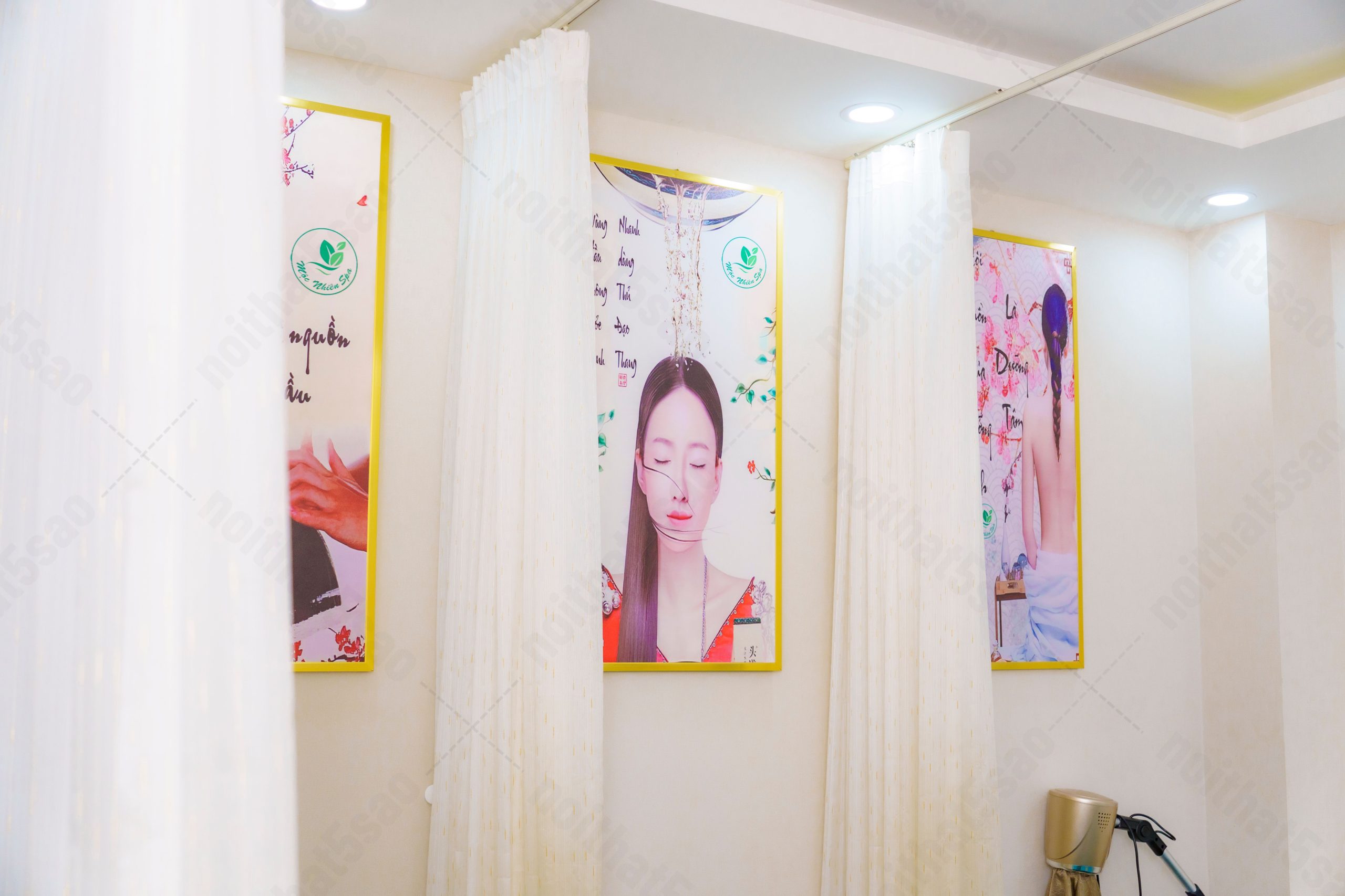Dự án thiết kế spa chuyên nghiệp - Mộc Nhiên Spa chi nhánh Thủ Đức