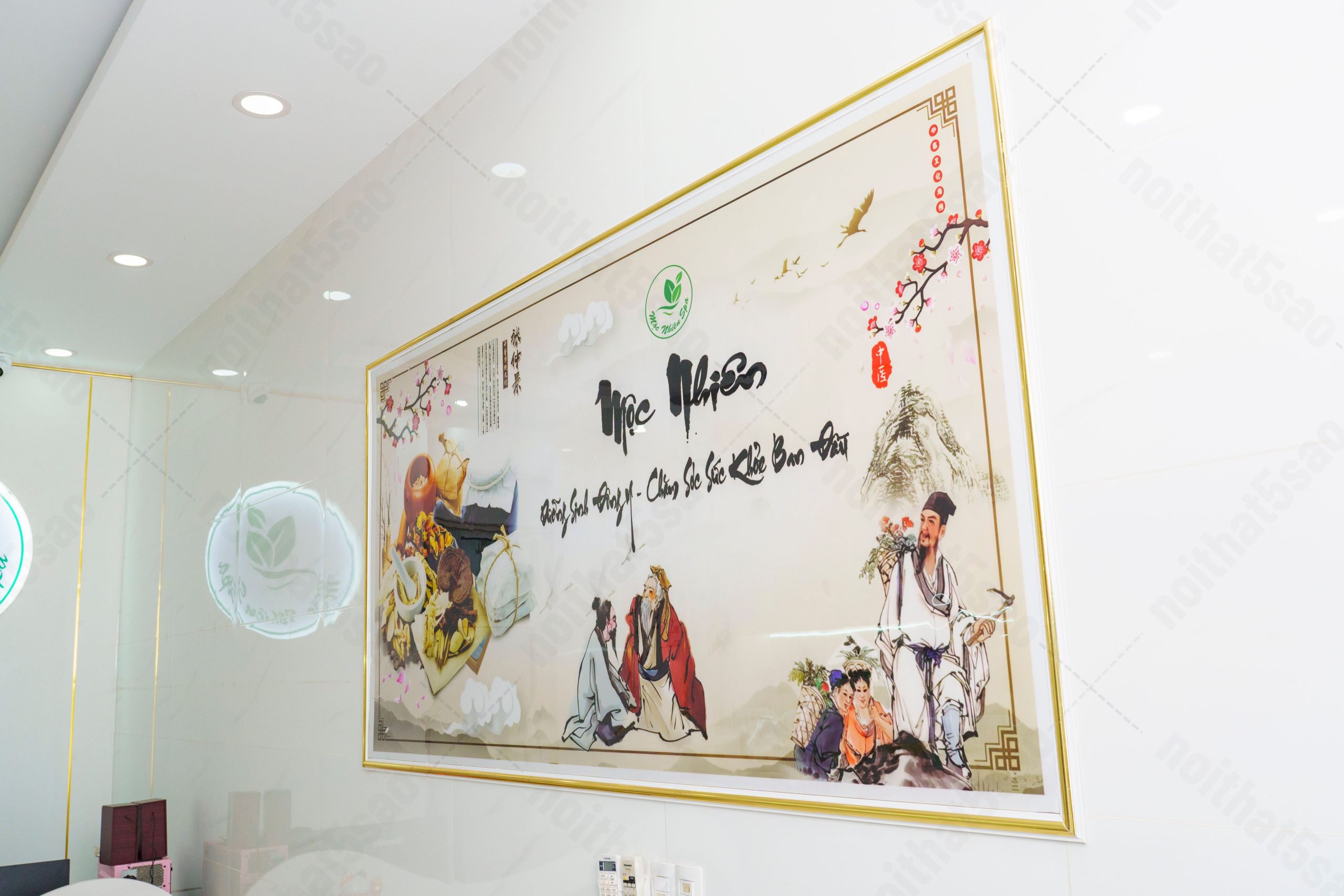 Dự án thiết kế spa chuyên nghiệp - Mộc Nhiên Spa chi nhánh Thủ Đức