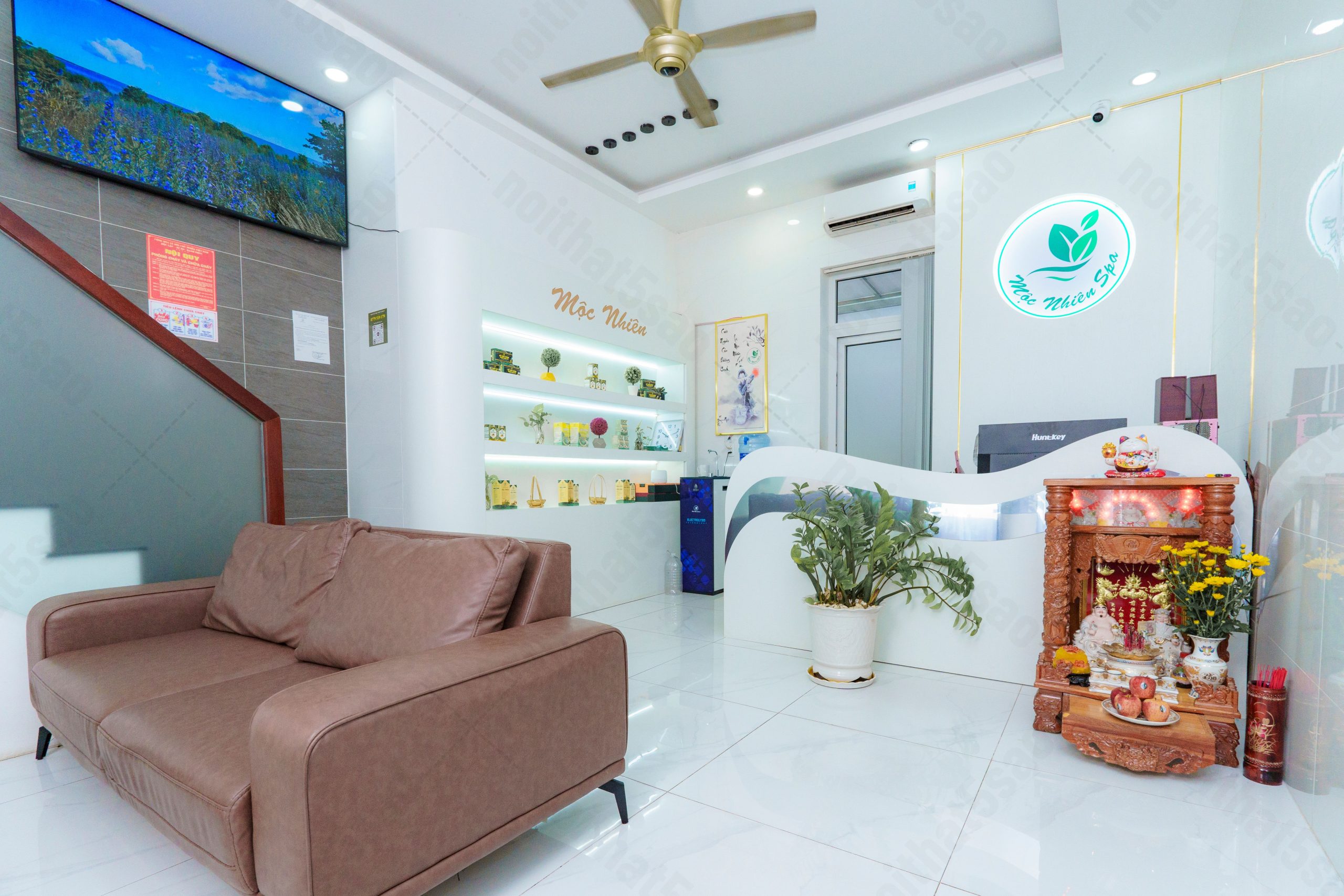 Dự án thiết kế spa chuyên nghiệp - Mộc Nhiên Spa chi nhánh Thủ Đức