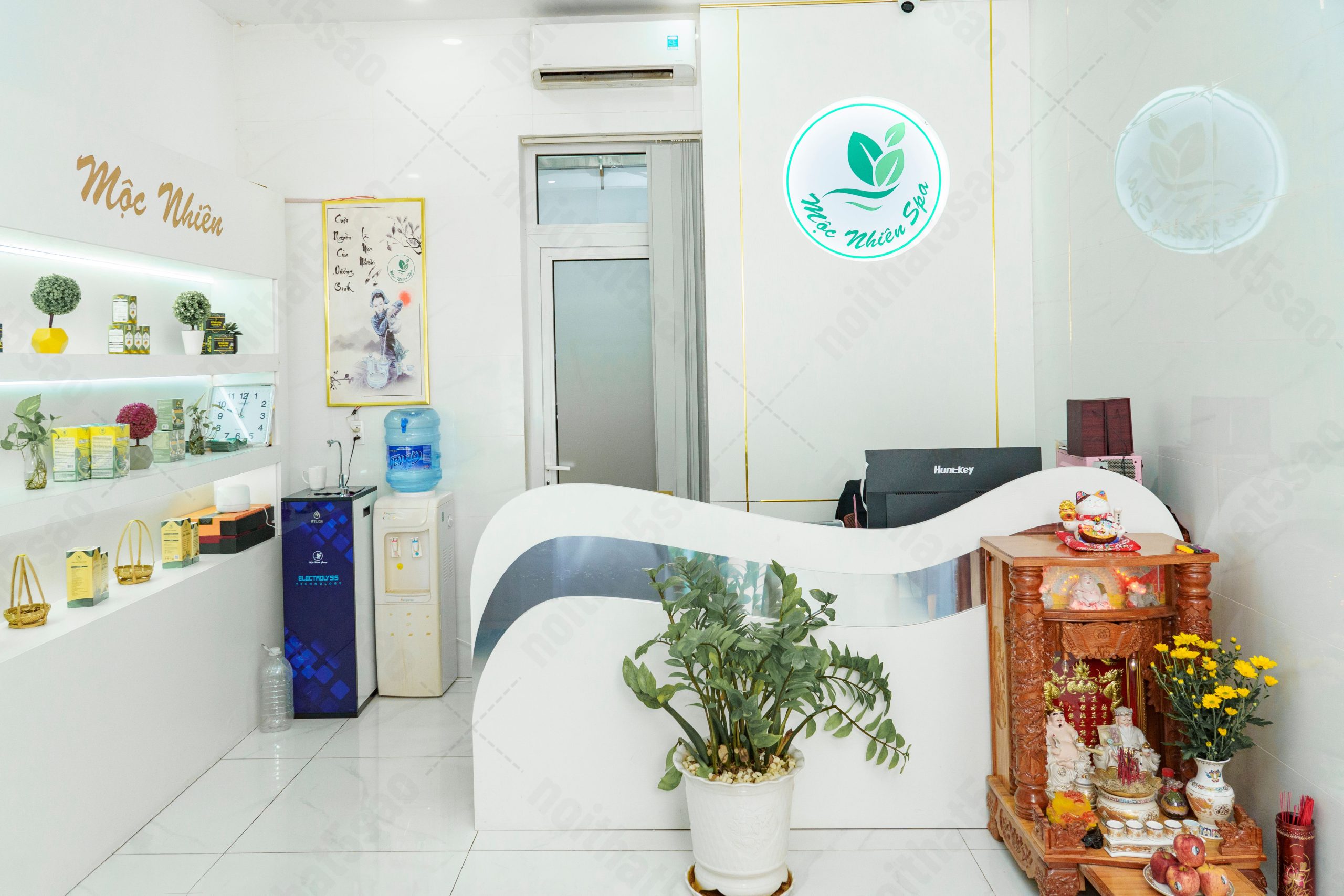 Dự án thiết kế spa chuyên nghiệp - Mộc Nhiên Spa chi nhánh Thủ Đức