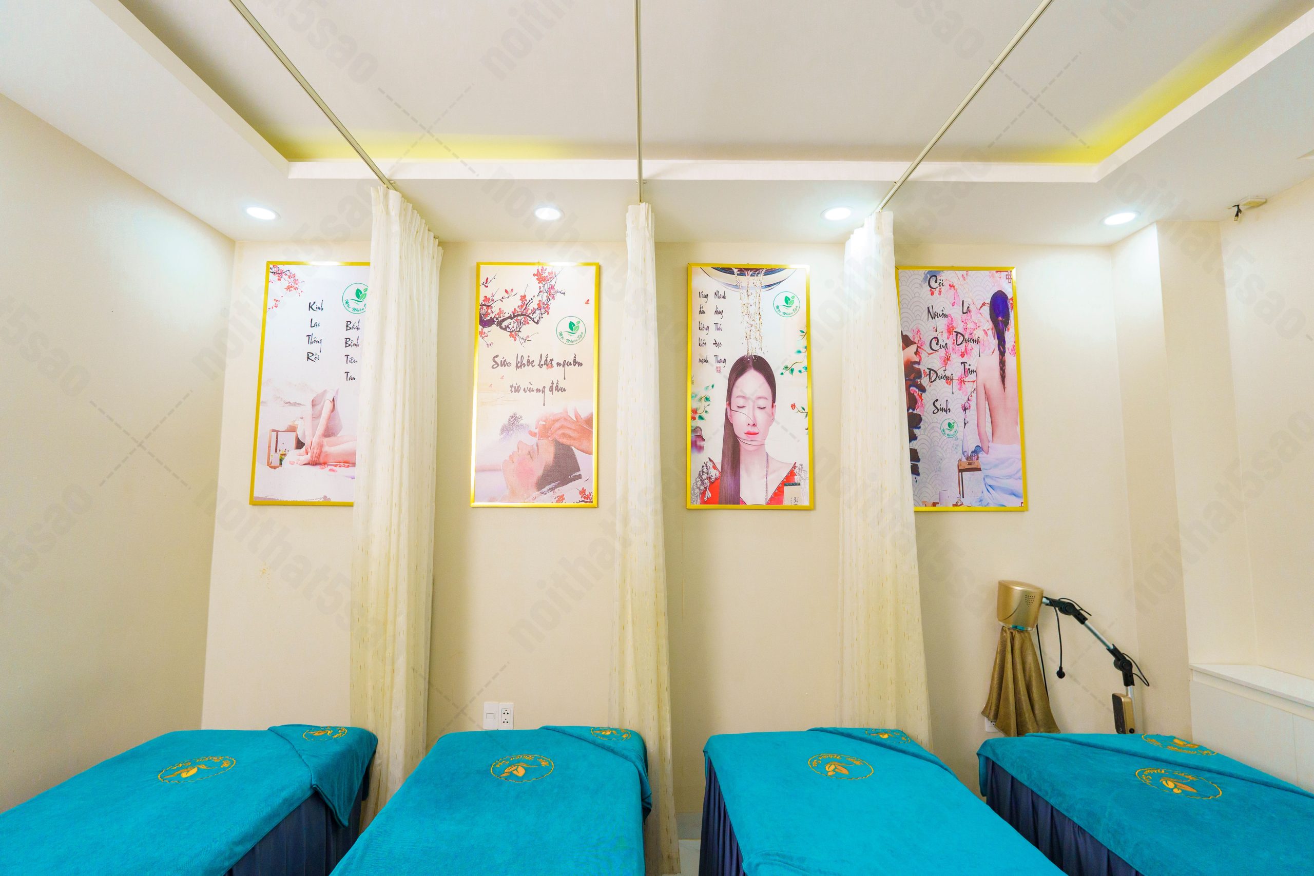 Dự án thiết kế spa chuyên nghiệp - Mộc Nhiên Spa chi nhánh Thủ Đức