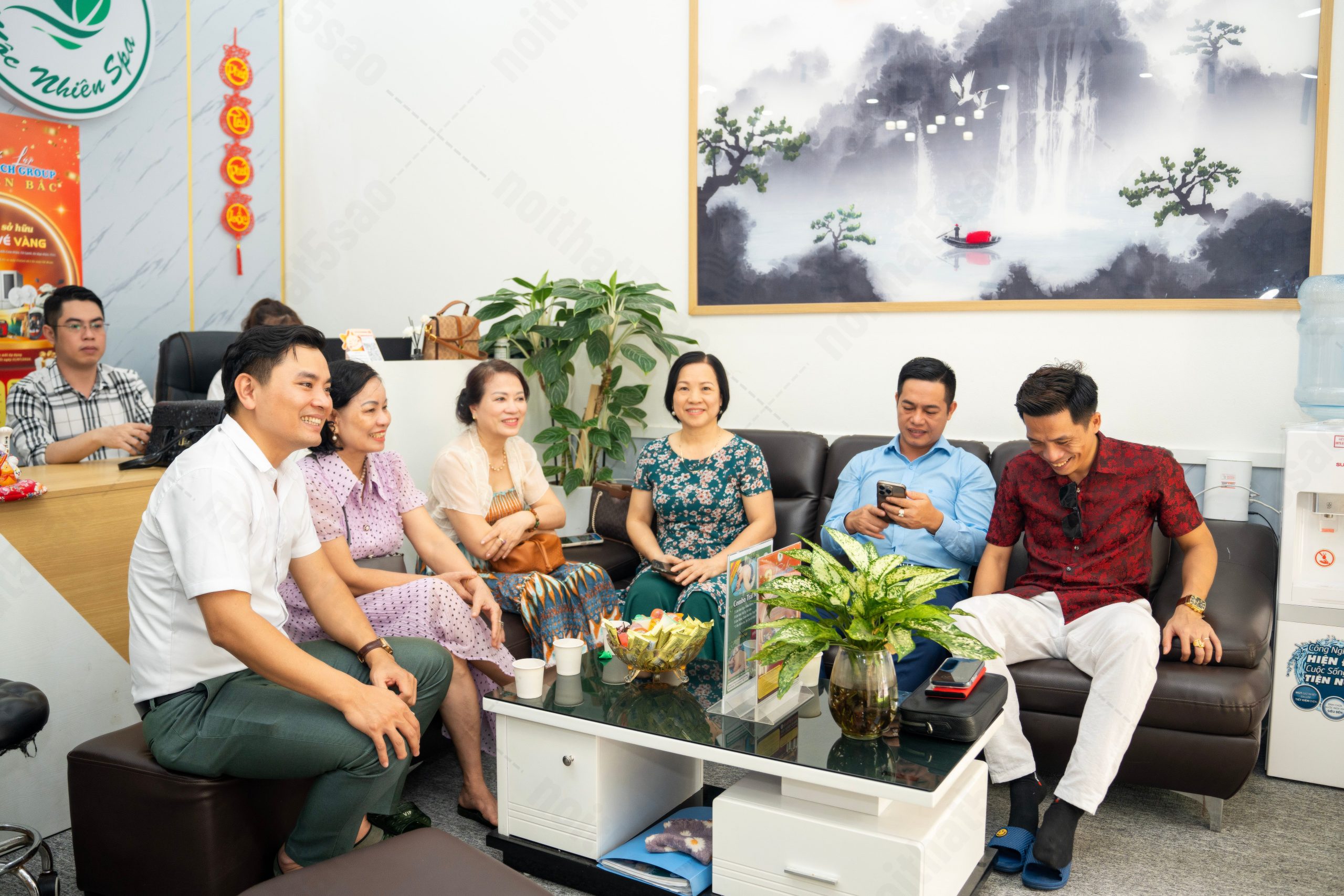 Thiết kế spa dưỡng sinh- Mộc Nhiên Spa Cầu Giấy, Hà Nội