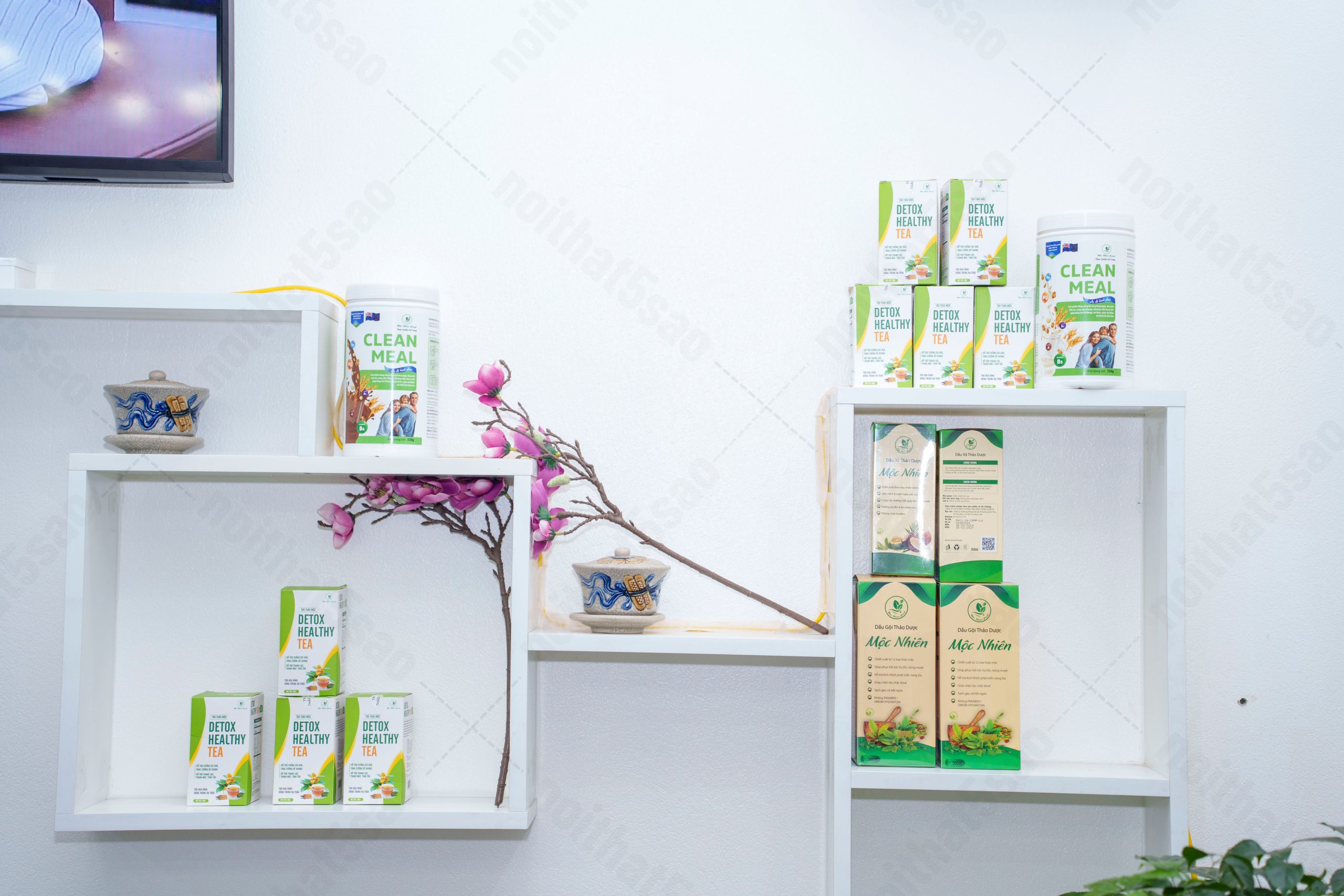 Thiết kế spa dưỡng sinh- Mộc Nhiên Spa Cầu Giấy, Hà Nội