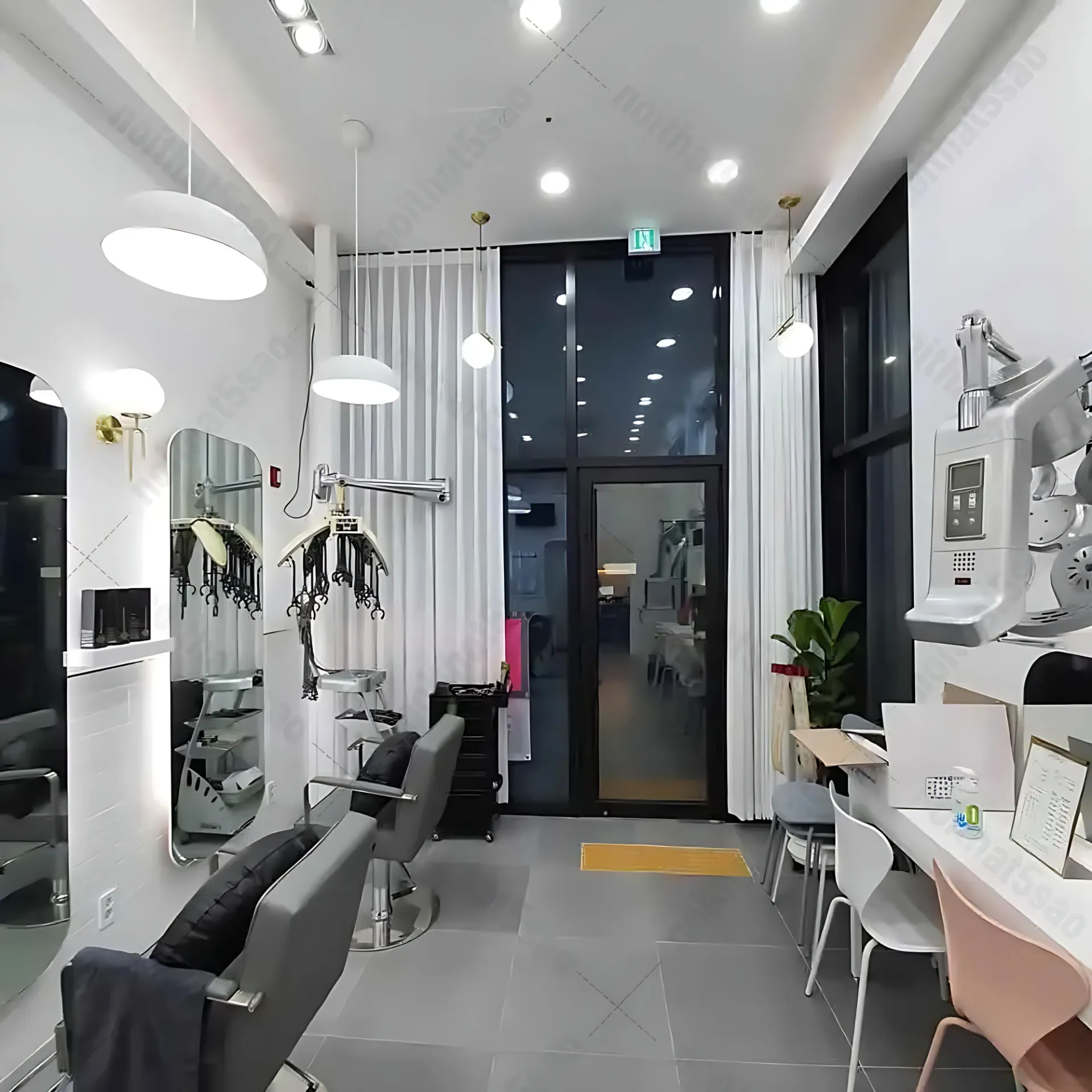 Thi Công Thiết Kế Tiệm Cắt Tóc Đẳng Cấp Tại TP.HCM