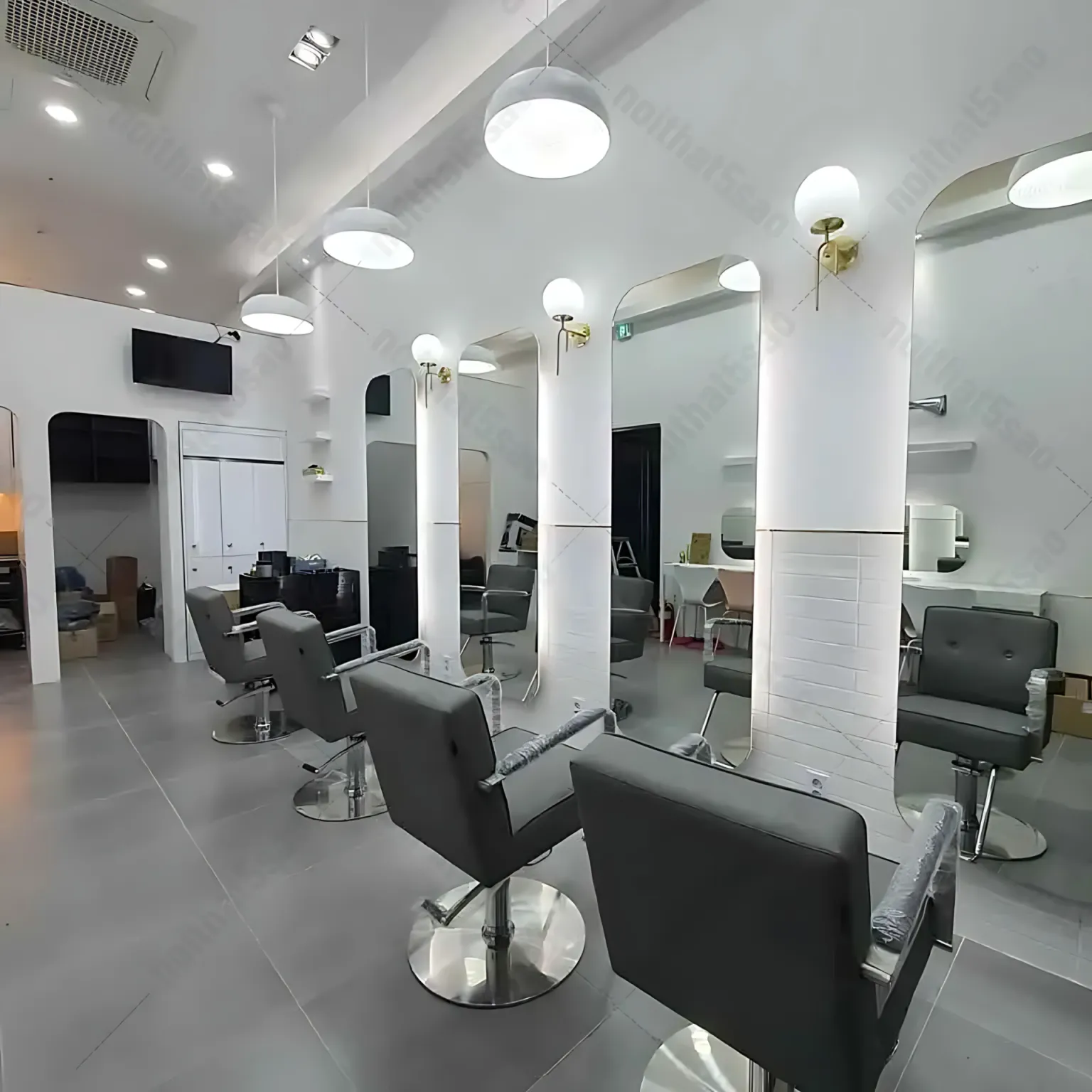 Thi Công Thiết Kế Tiệm Cắt Tóc Đẳng Cấp Tại TP.HCM