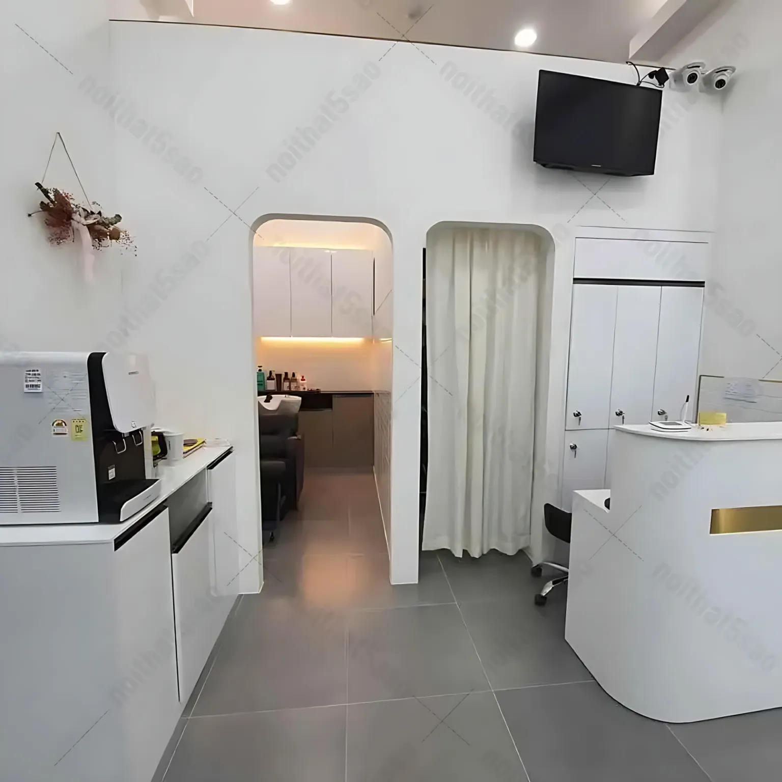 Thi Công Thiết Kế Tiệm Cắt Tóc Đẳng Cấp Tại TP.HCM