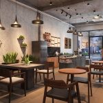 Thi công - Thiết kế quán cà phê