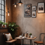 Thiết kế thi công trọn gói F&B phong cách Industrial