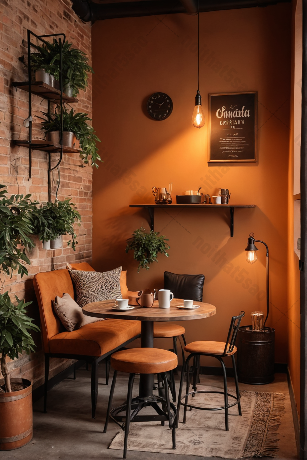 Thiết kế thi công trọn gói F&B phong cách Industrial