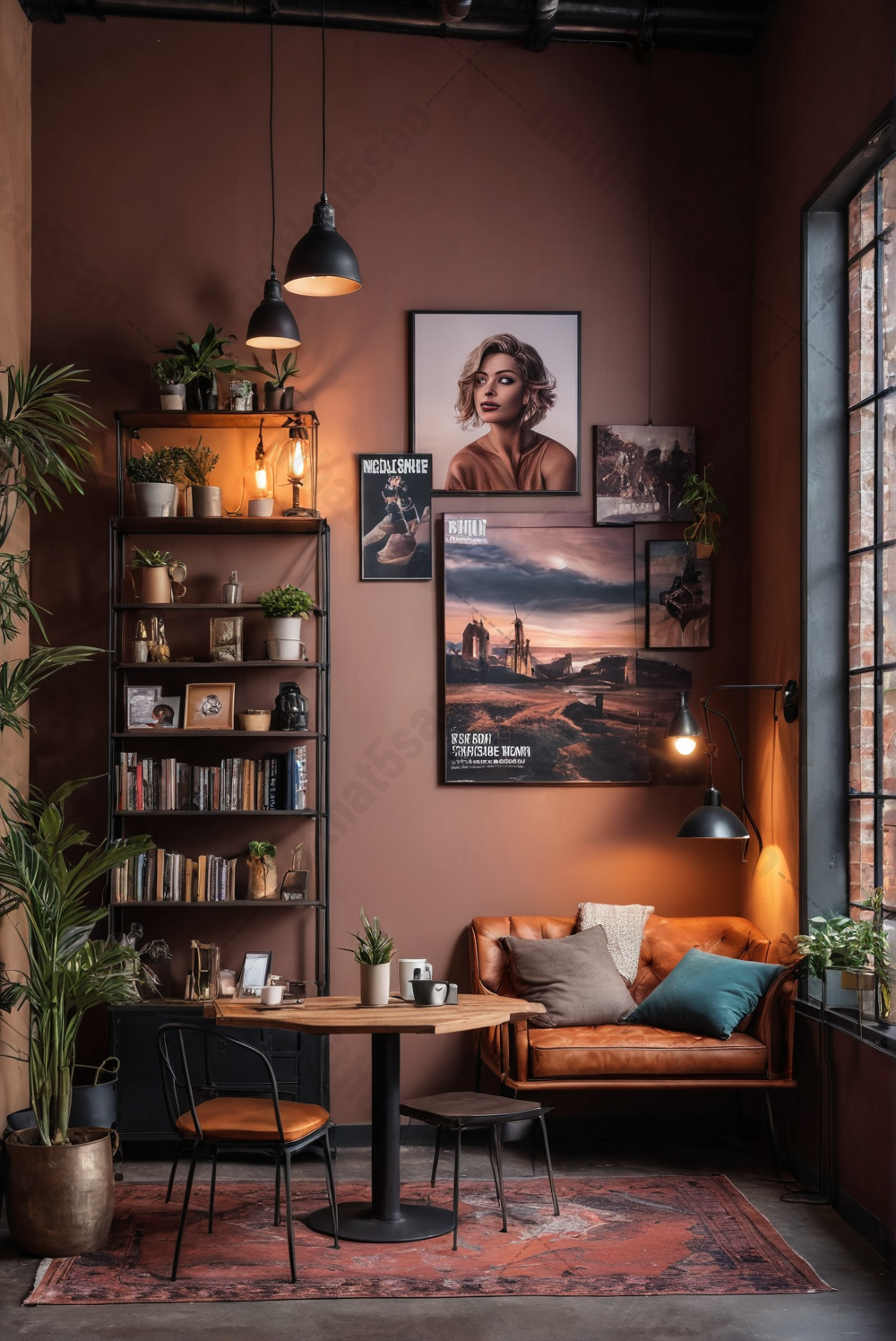 Thiết kế thi công trọn gói F&B phong cách Industrial