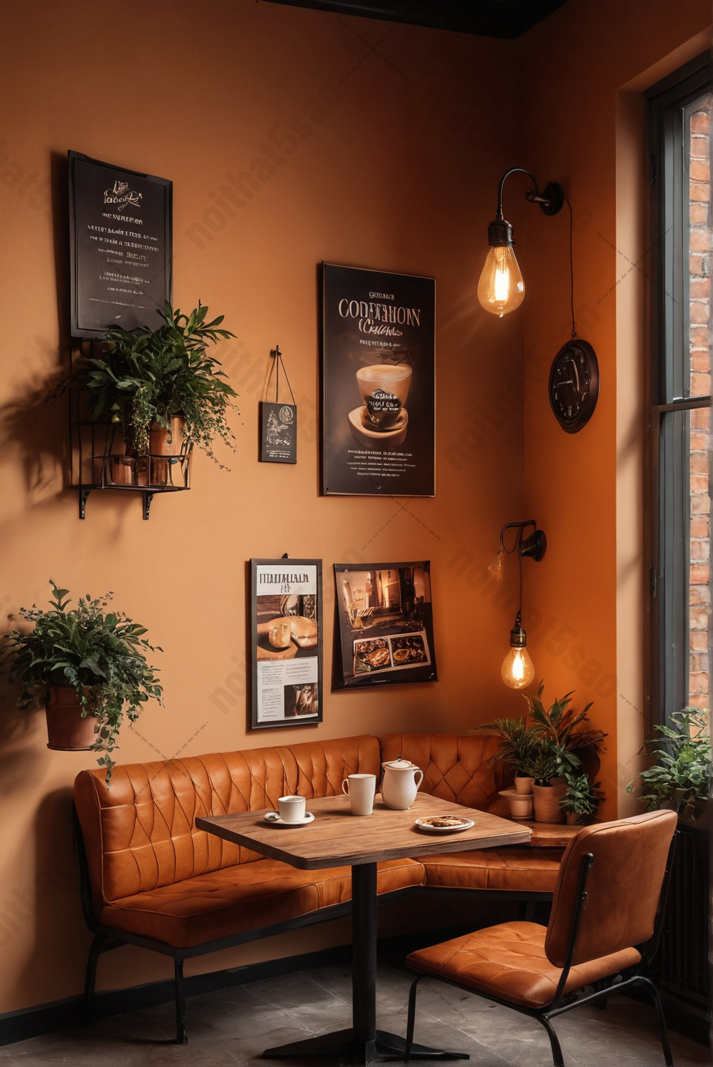 Thiết kế thi công trọn gói F&B phong cách Industrial