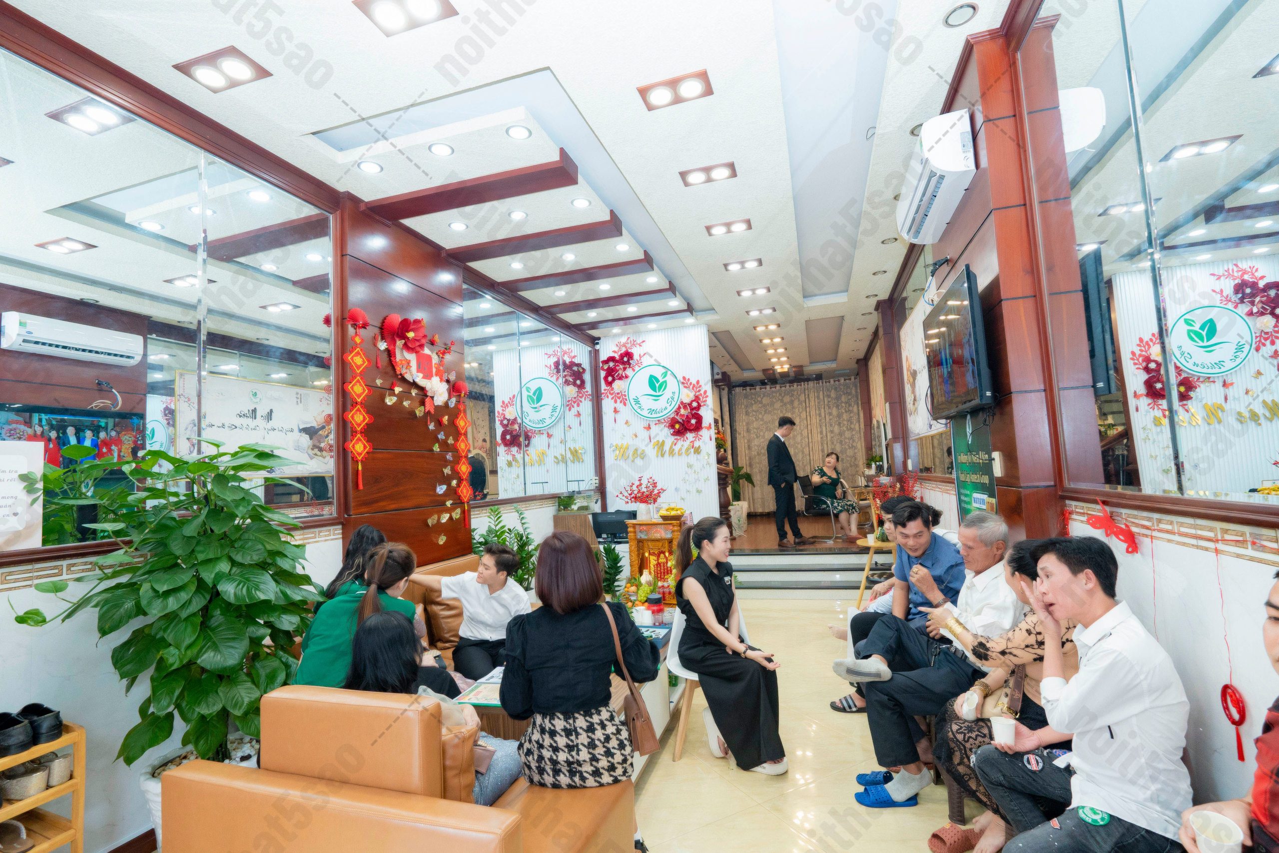 Dịch vụ thiết kế thi công Mộc Nhiên Spa - Long An