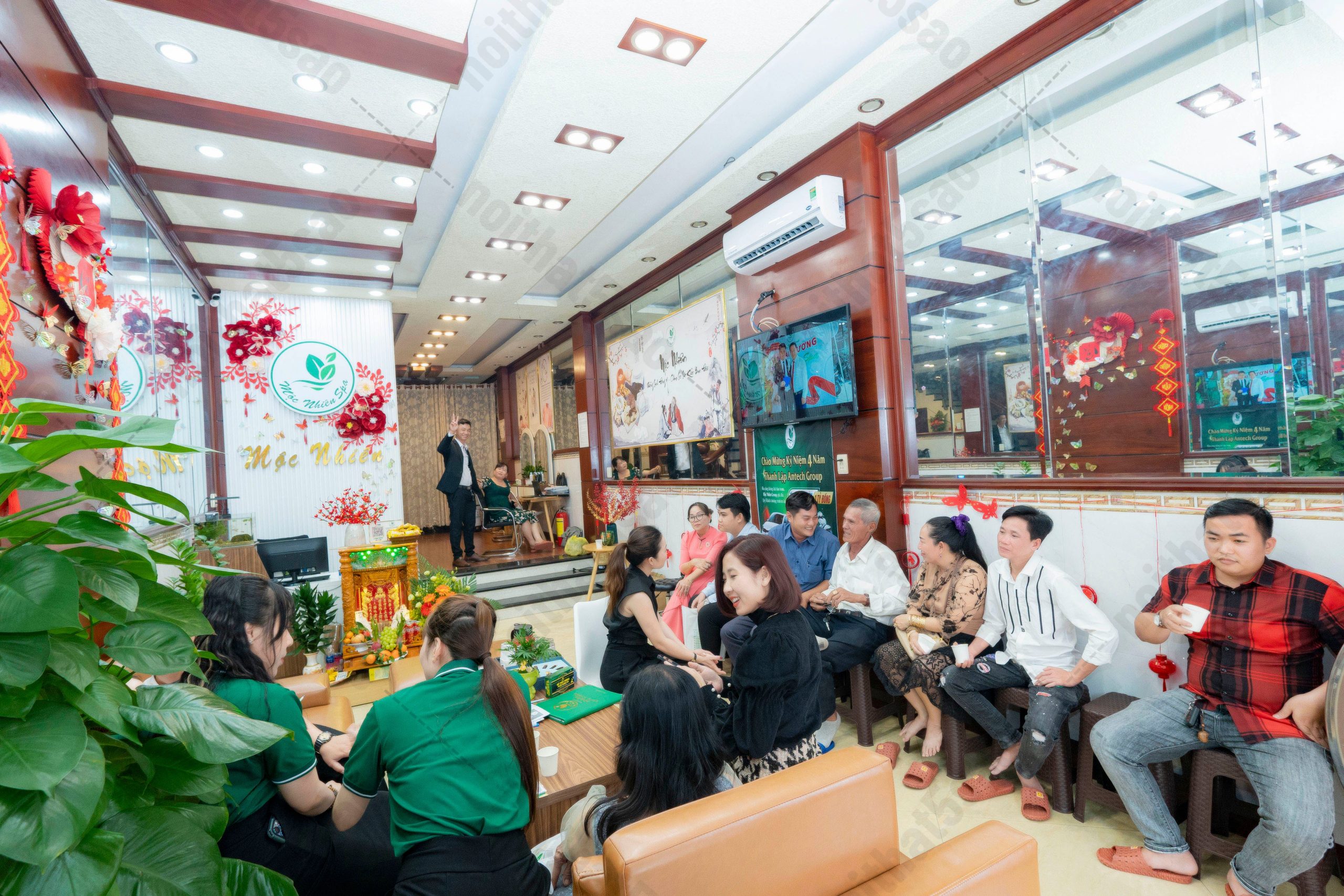 Dịch vụ thiết kế thi công Mộc Nhiên Spa - Long An