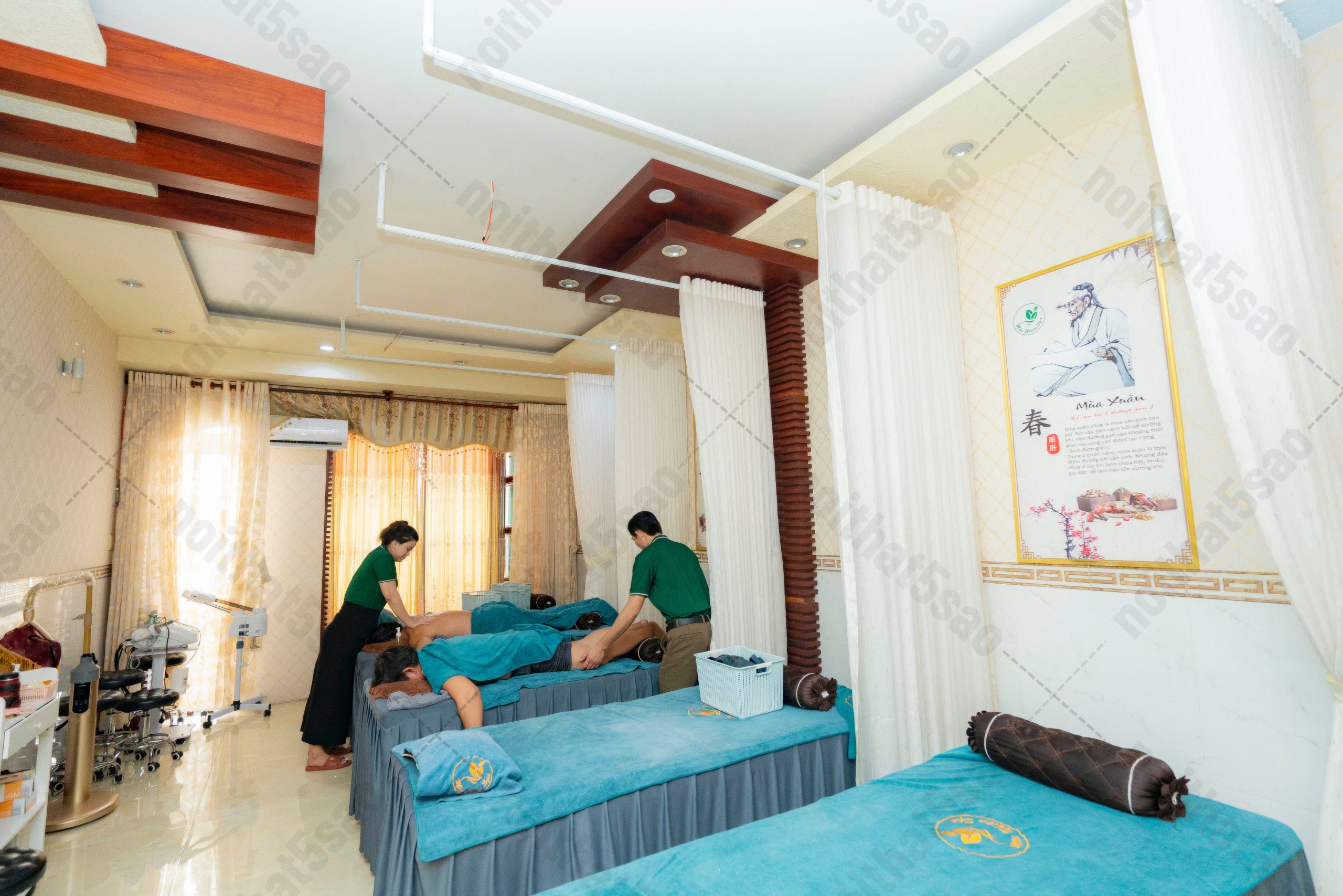 Dịch vụ thiết kế thi công Mộc Nhiên Spa - Long An
