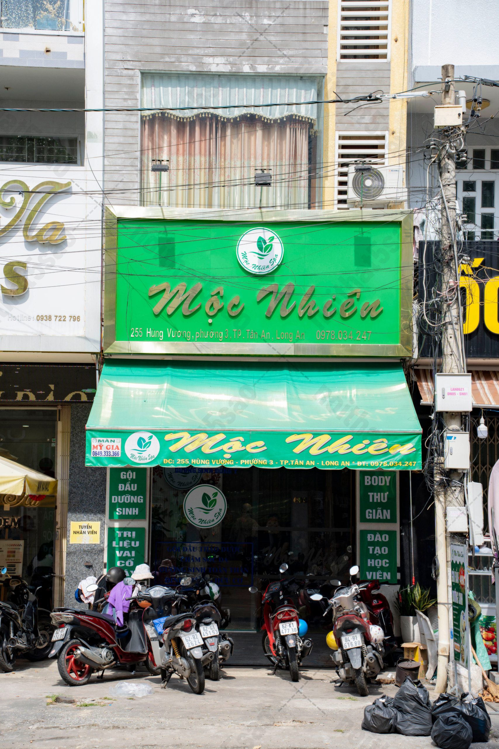 Dịch vụ thiết kế thi công Mộc Nhiên Spa - Long An