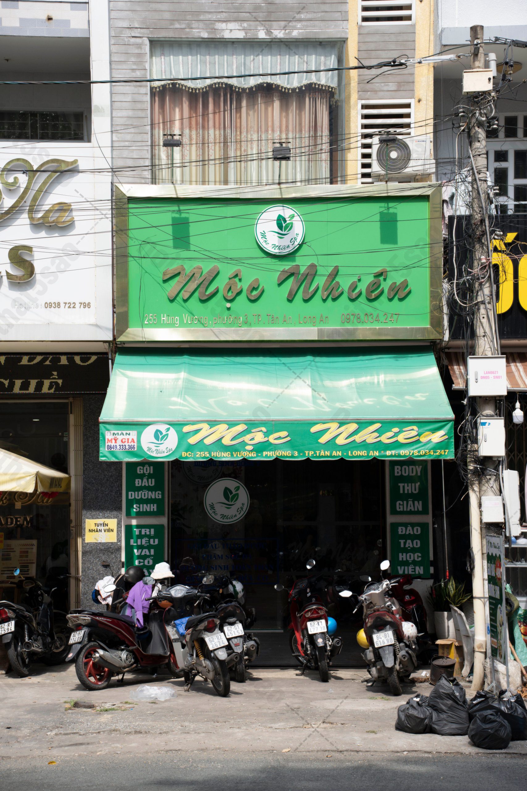 Dịch vụ thiết kế thi công Mộc Nhiên Spa - Long An
