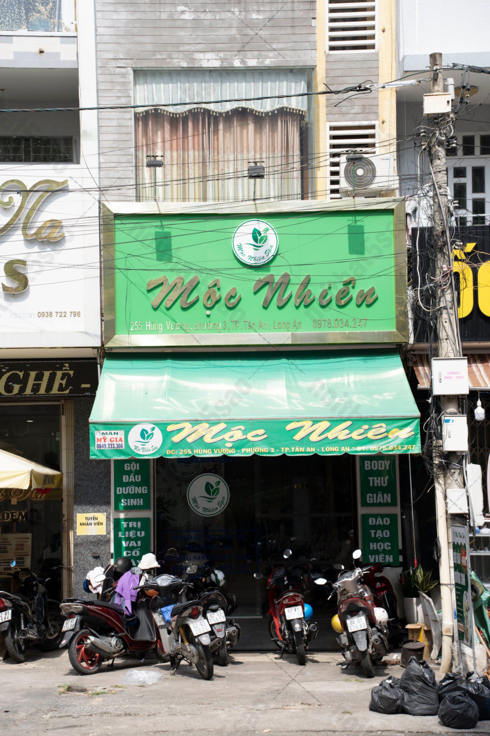 Dịch vụ thiết kế thi công Mộc Nhiên Spa - Long An
