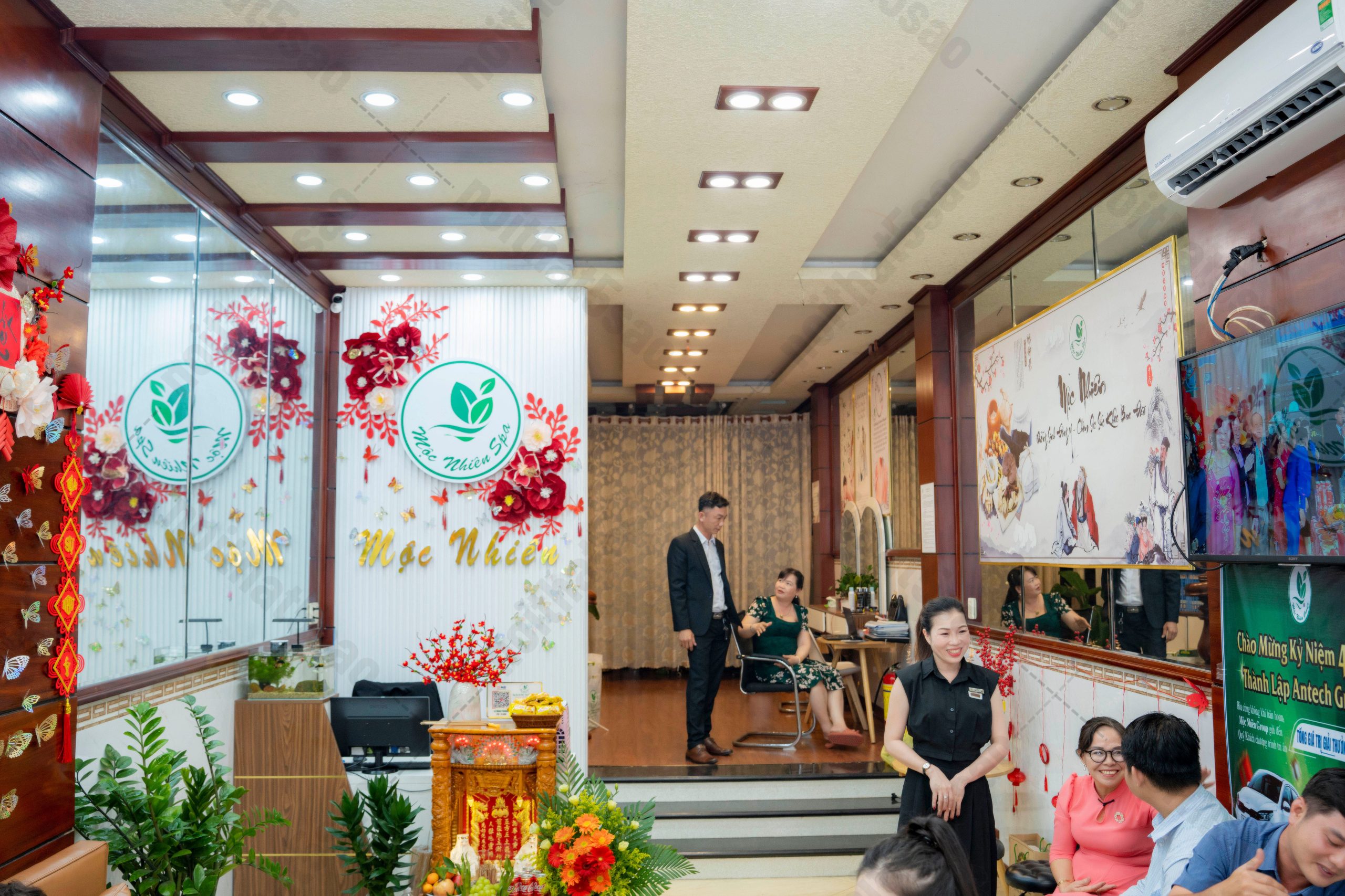 Dịch vụ thiết kế thi công Mộc Nhiên Spa - Long An