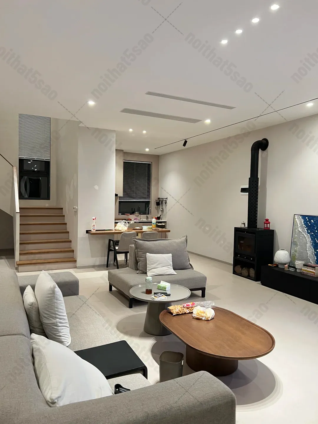 Thiết kế thi công trọn gói nhà phố liền kề 210m2 tại Tây Ninh