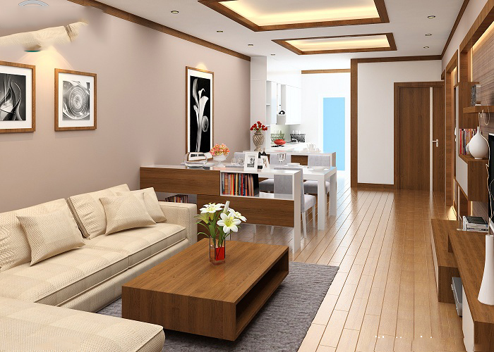 Thi công nội thất phòng khách - Nội Thất 5 Sao