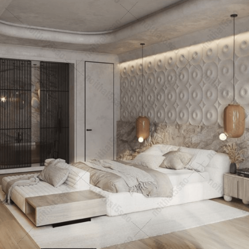 Thiết Kế Phòng Ngủ Wabi-Sabi