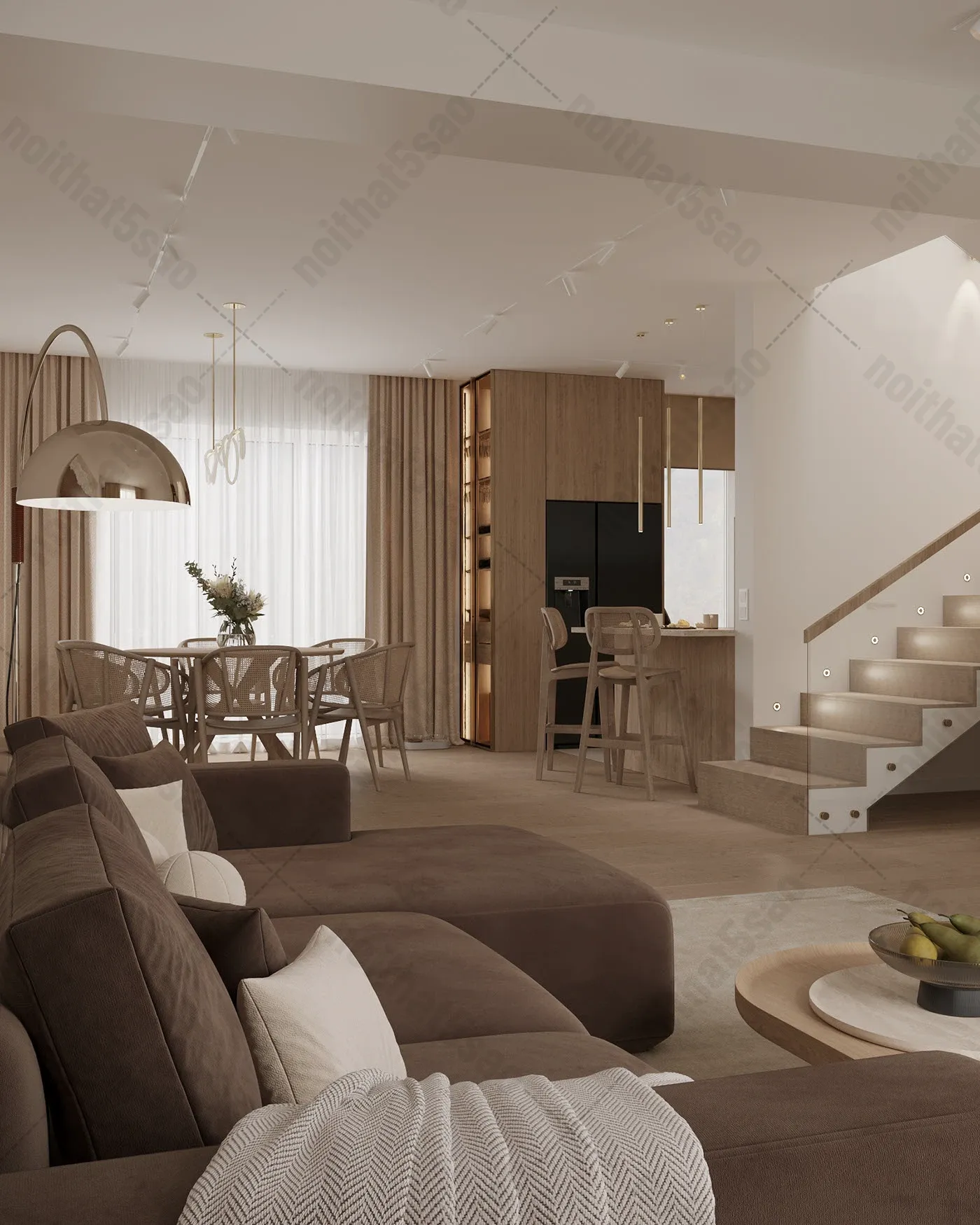 Dự Án Thiết Kế & Thi Công Nội Thất Căn Hộ Dịch Vụ