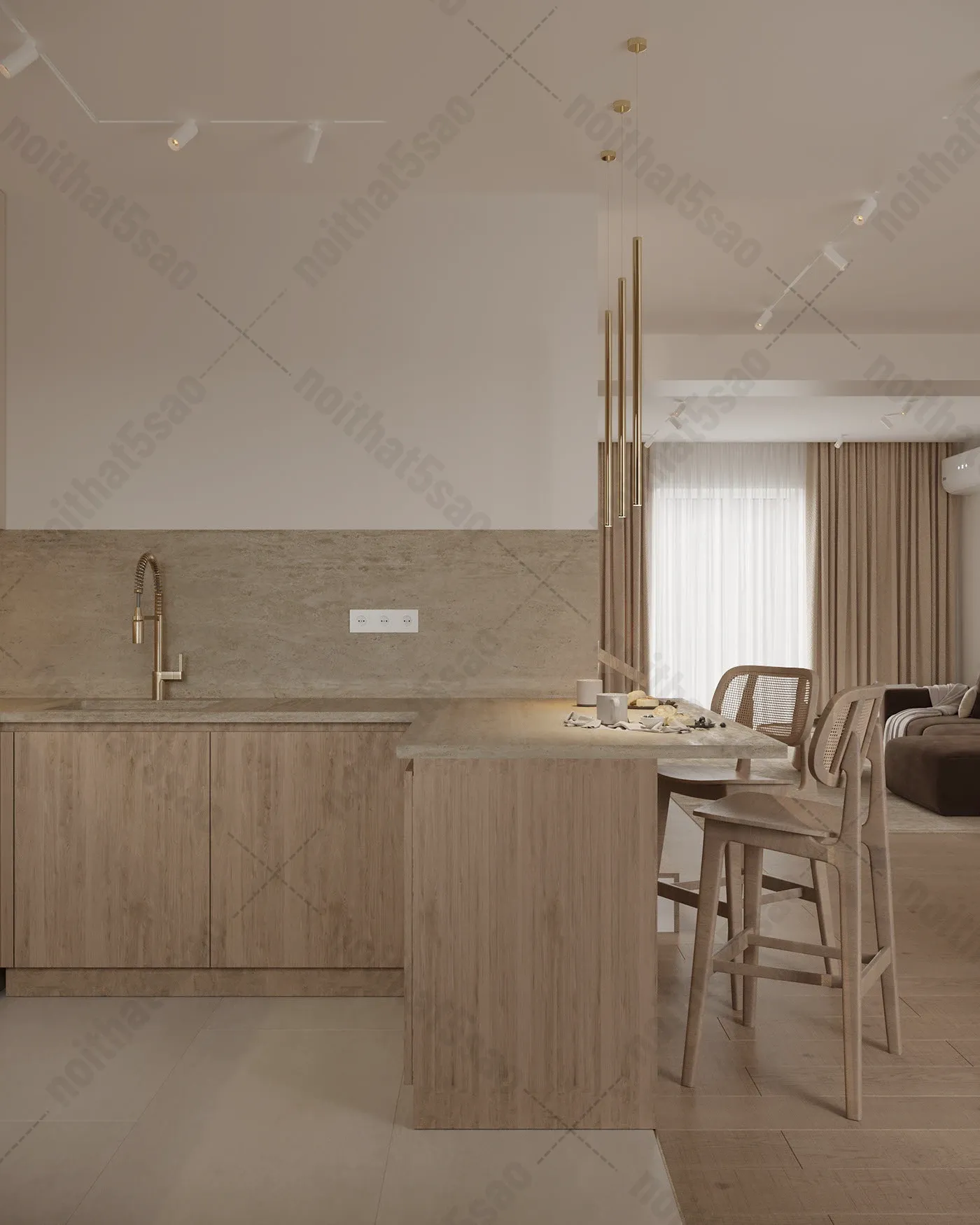 Dự Án Thiết Kế & Thi Công Nội Thất Căn Hộ Dịch Vụ