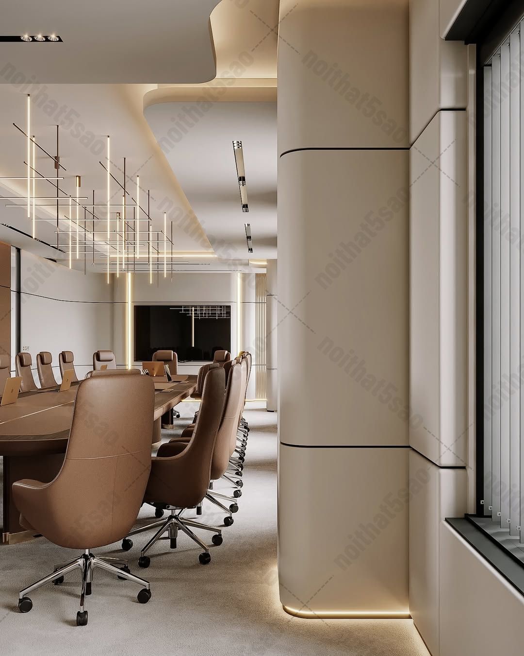 Thiết Kế Phòng Họp Hiện Đại - Nội Thất 5 Sao