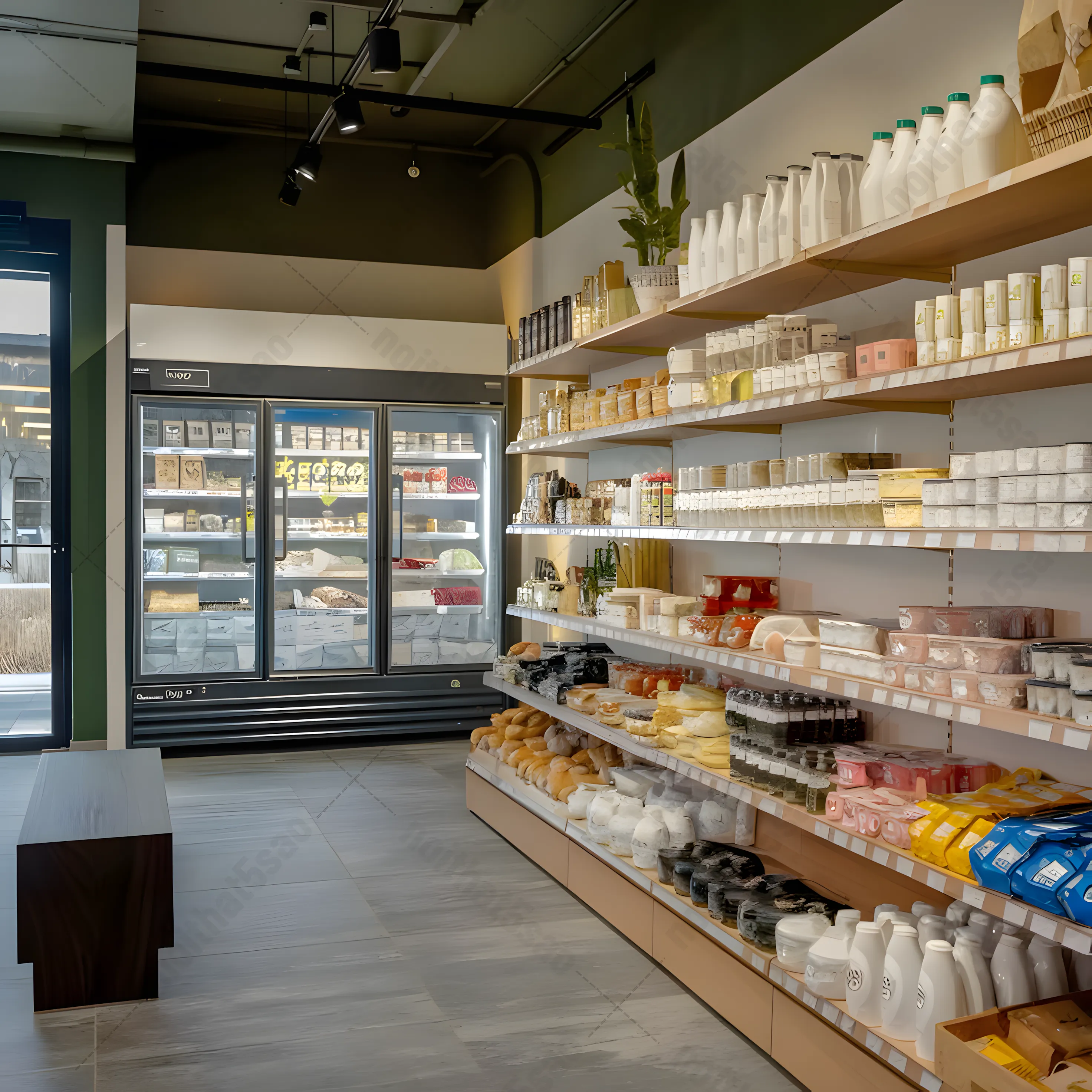 Thiết Kế Siêu Thị Mini - Nội Thất 5 Sao