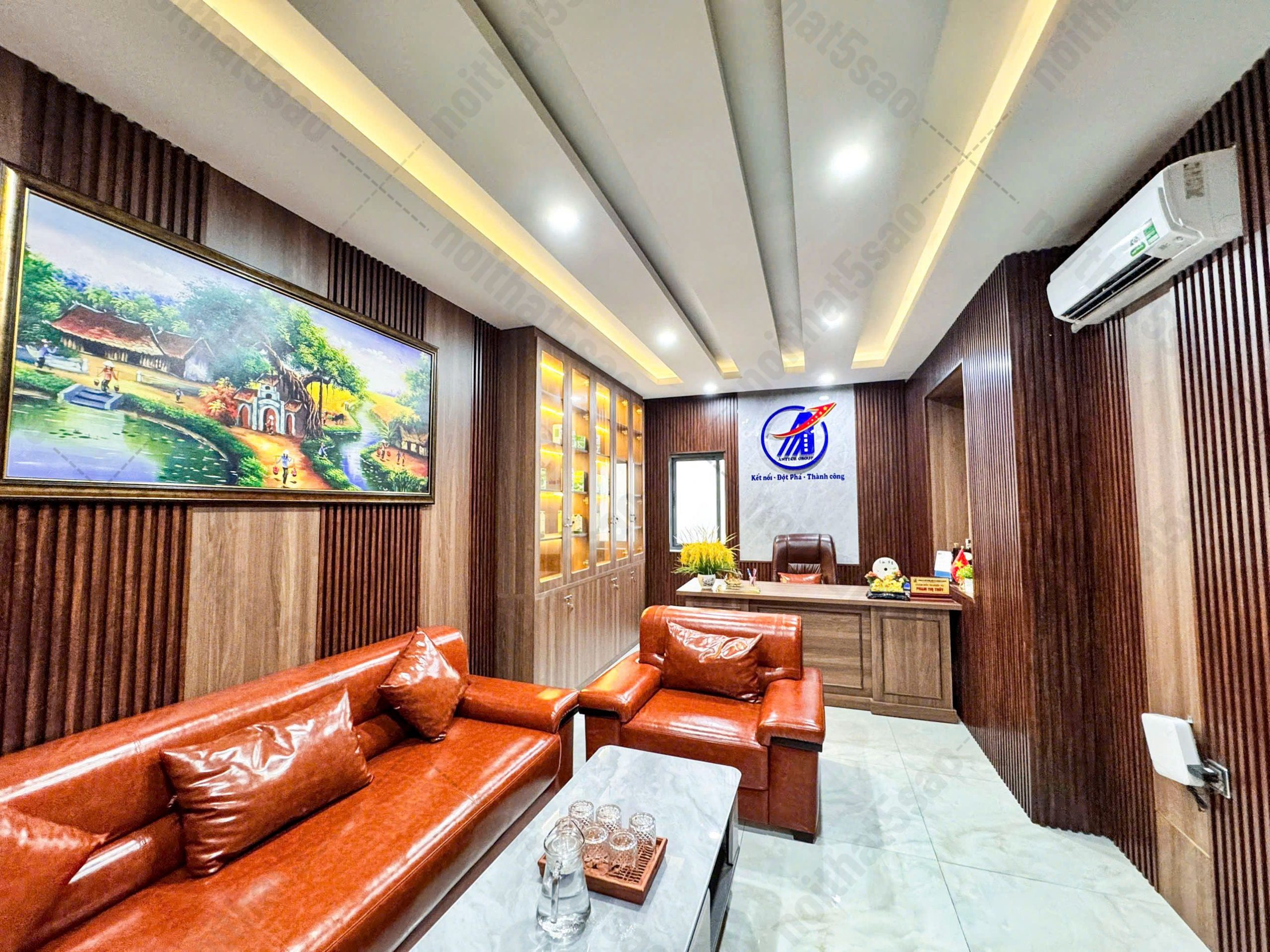Thiết Kế Văn Phòng Lãnh Đạo Antech Group
