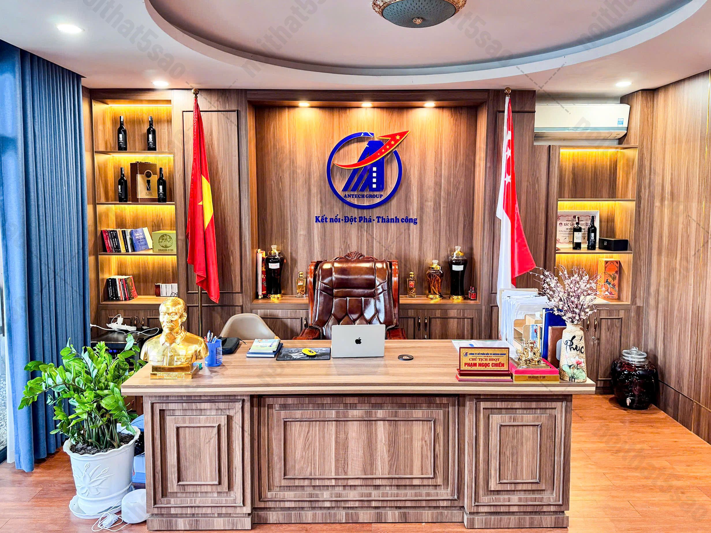 Thiết Kế Văn Phòng Lãnh Đạo Antech Group