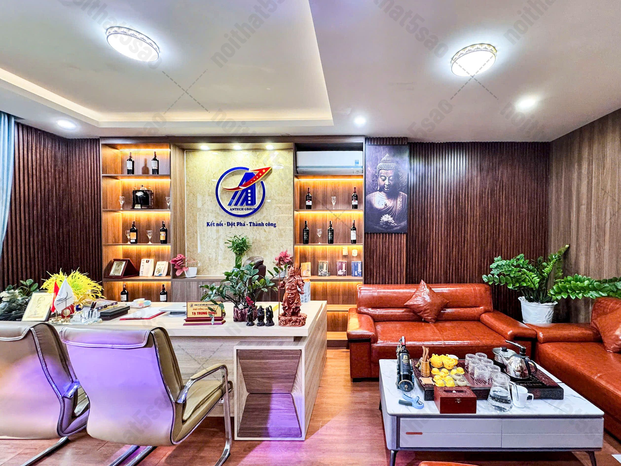 Thiết Kế Văn Phòng Lãnh Đạo Antech Group