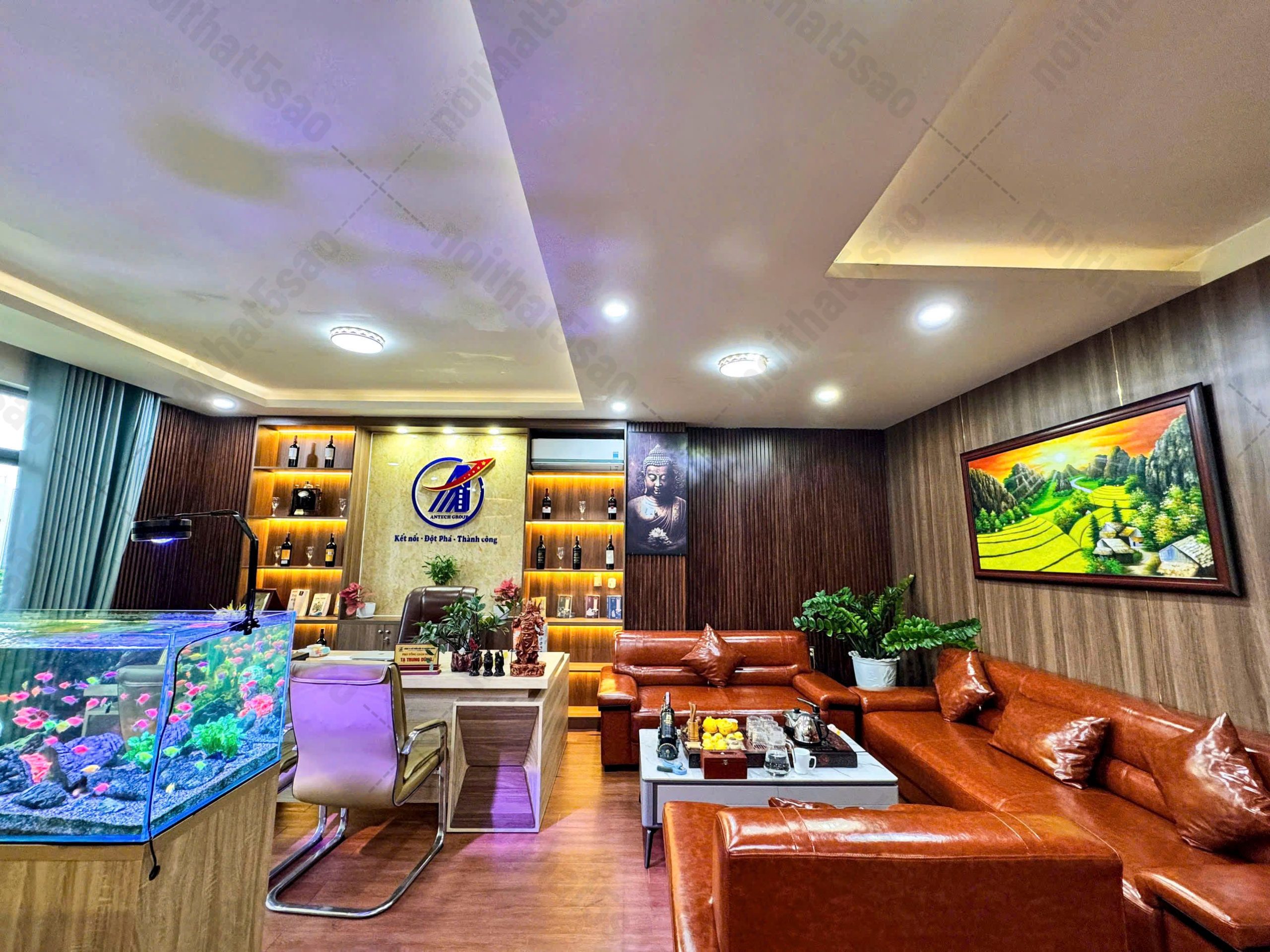 Thiết Kế Văn Phòng Lãnh Đạo Antech Group
