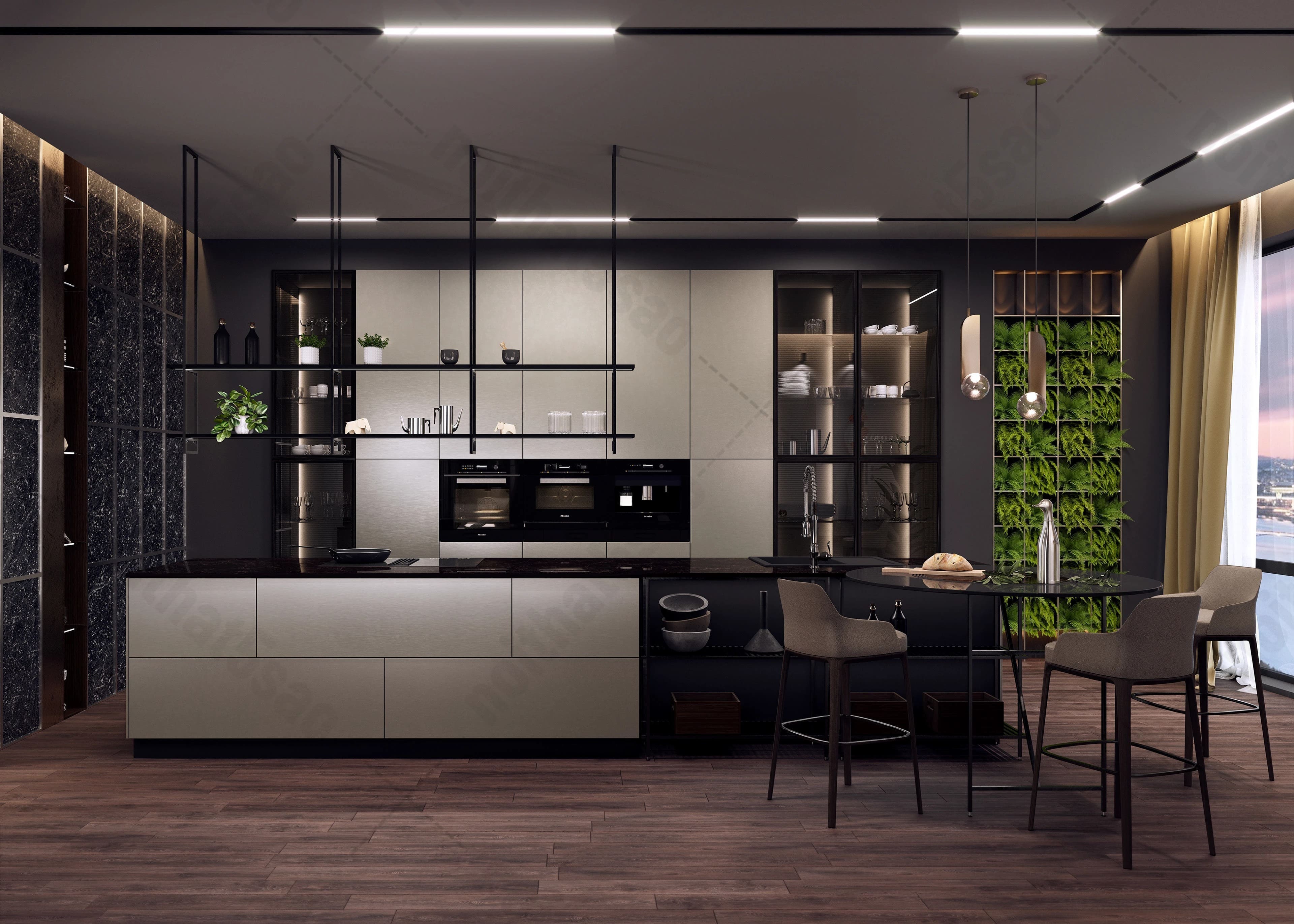 Phong cách Metallic: Xu hướng thiết kế 2025 đầy cá tính