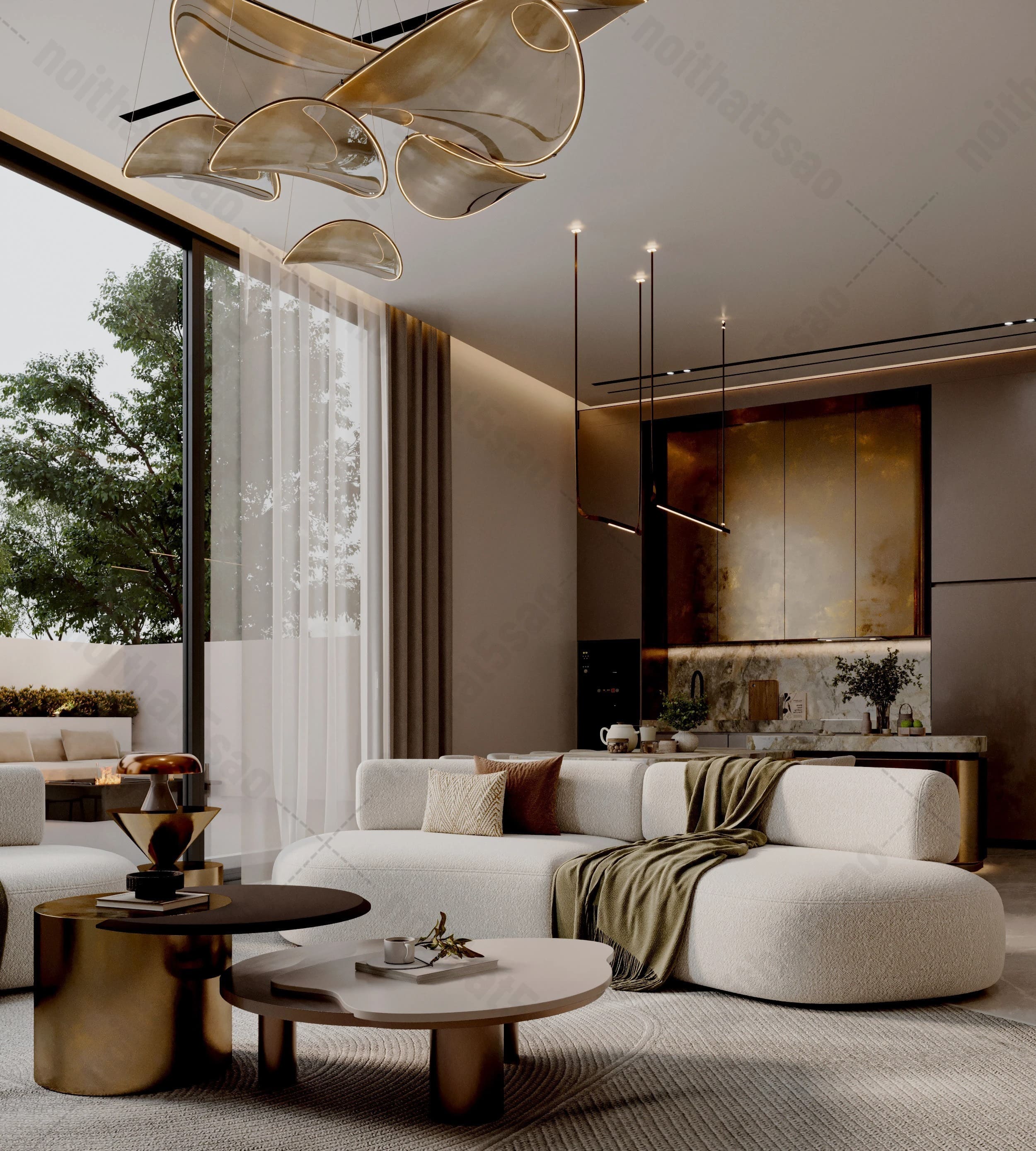 Phong cách Metallic: Xu hướng thiết kế 2025 đầy cá tính