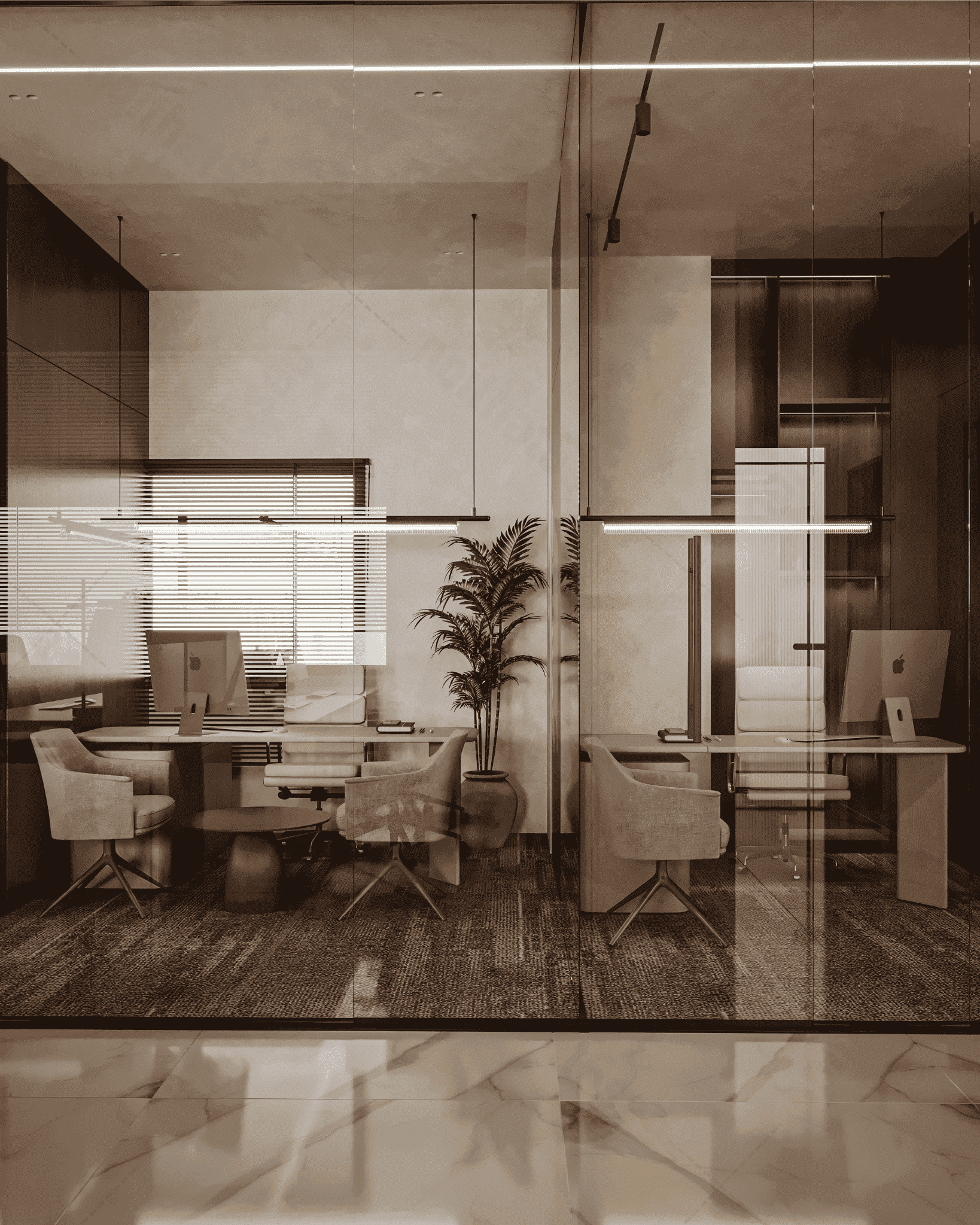 Thi Công Văn Phòng Head Office Bất Động Sản Quận 2