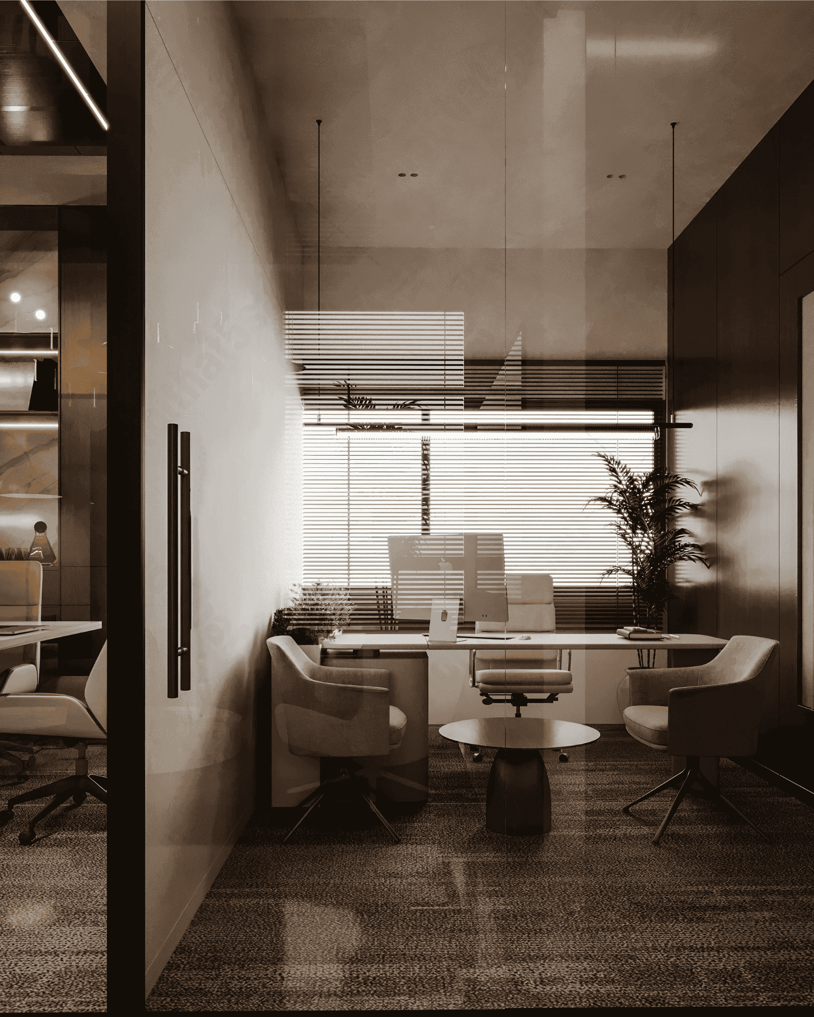 Thi Công Văn Phòng Head Office Bất Động Sản Quận 2