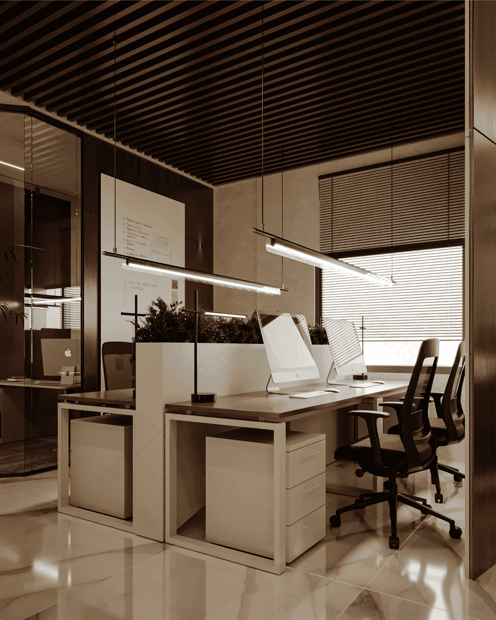 Thi Công Văn Phòng Head Office Bất Động Sản Quận 2