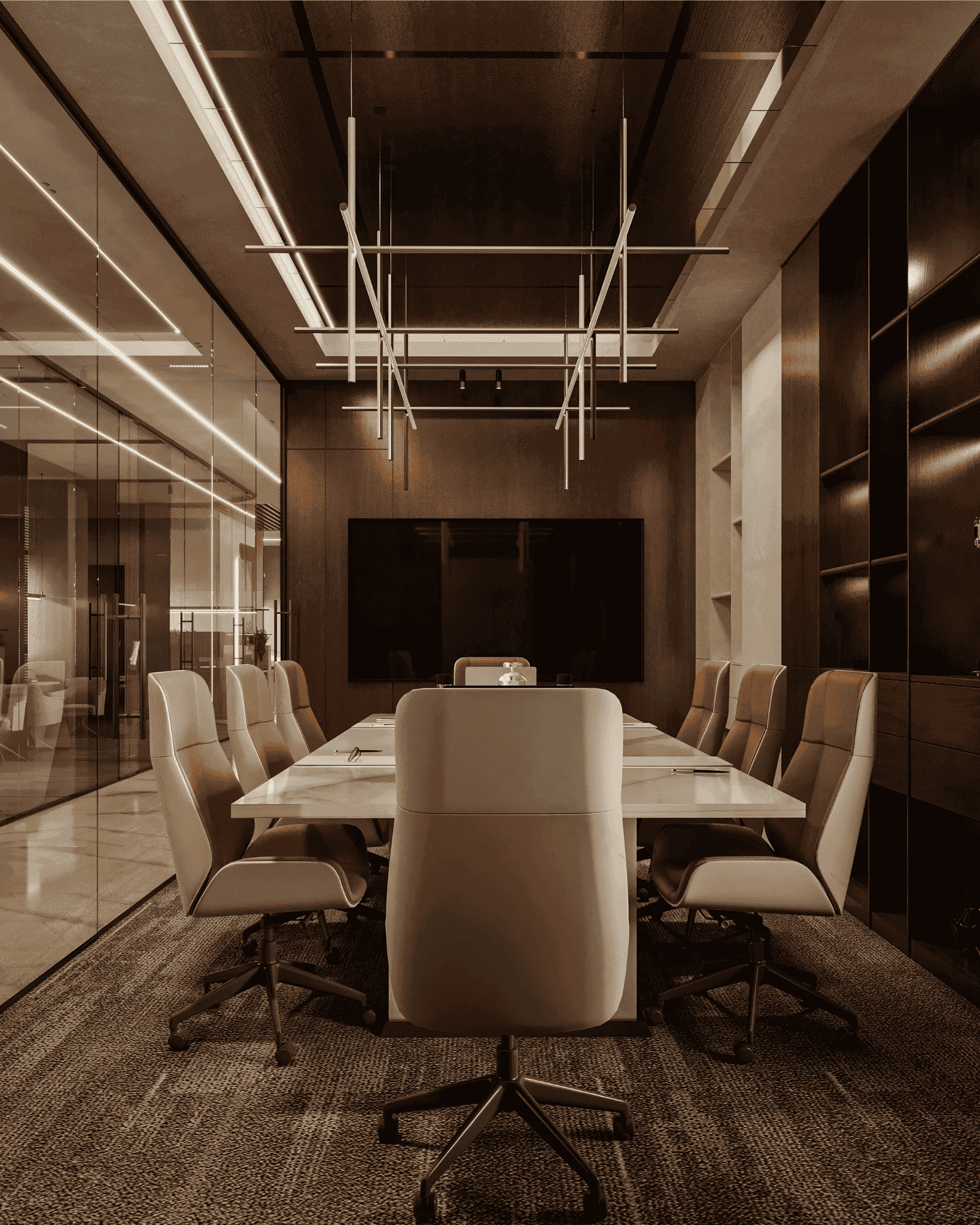 Thi Công Văn Phòng Head Office Bất Động Sản Quận 2